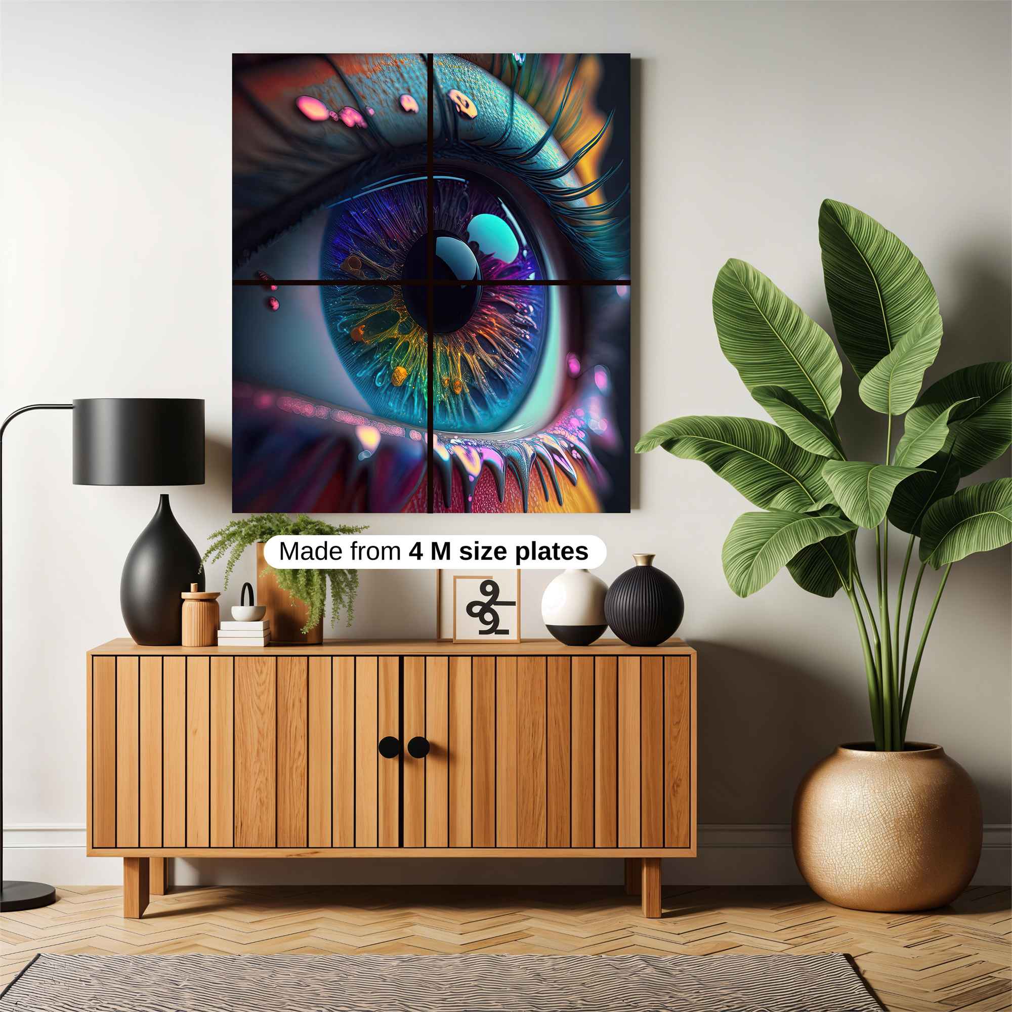 Rainbow Enigma Safe Wall Magnetic / M