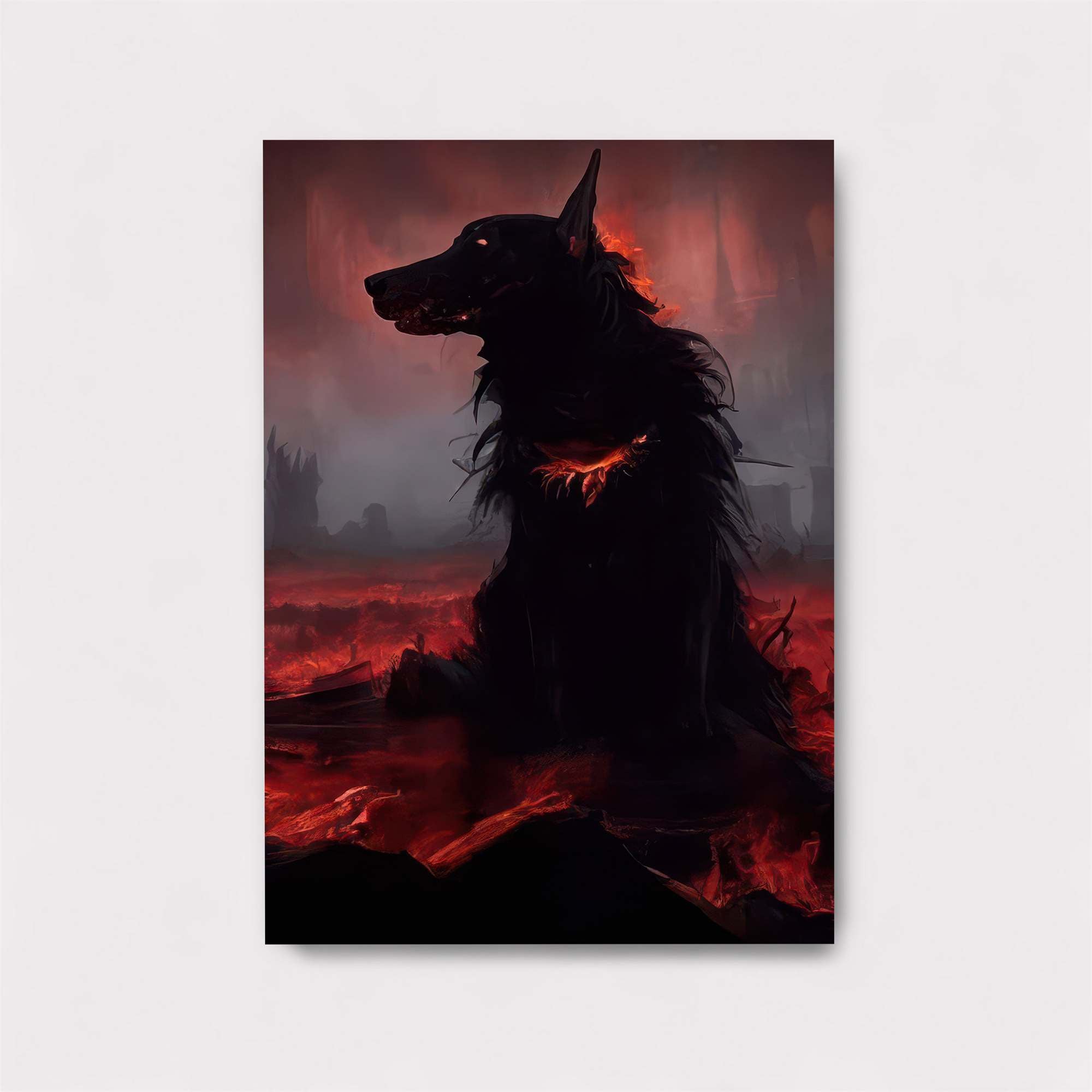 Hellhound Torment Safe Wall Magnetic / M