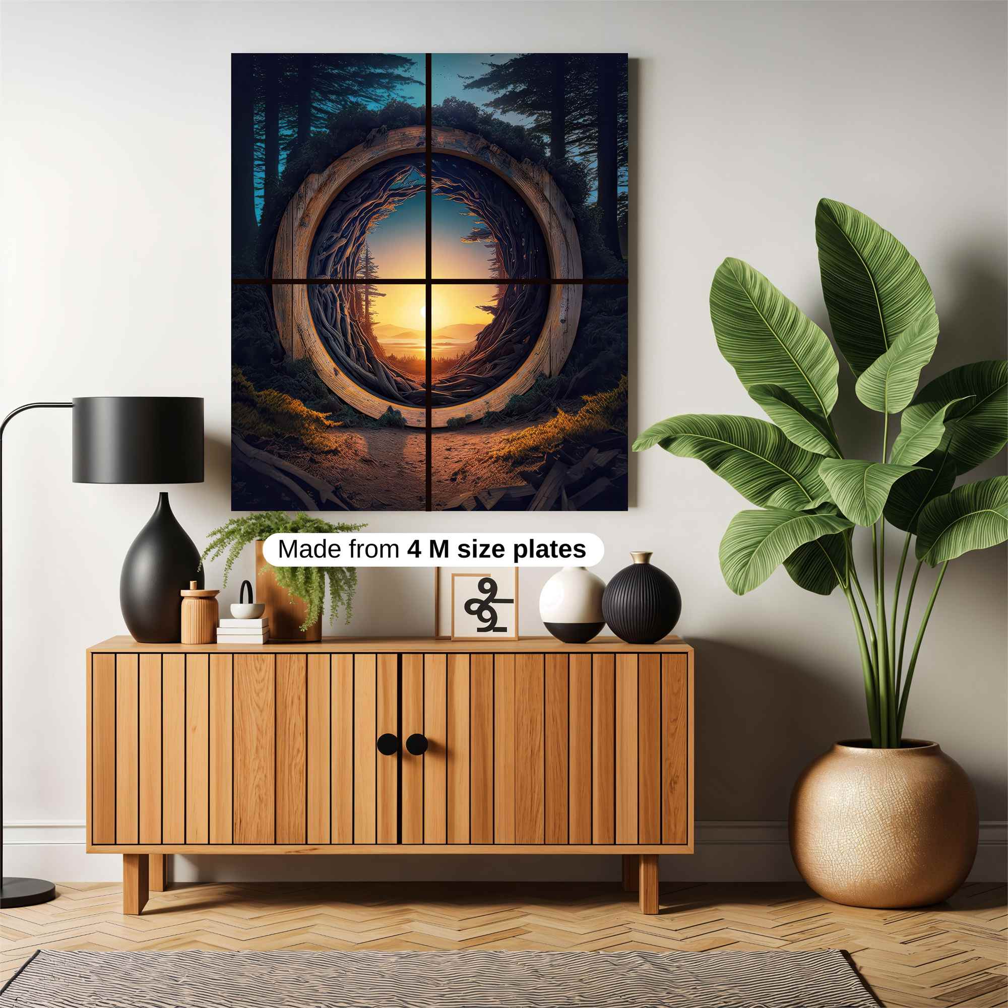 Sunset Portal Safe Wall Magnetic / M
