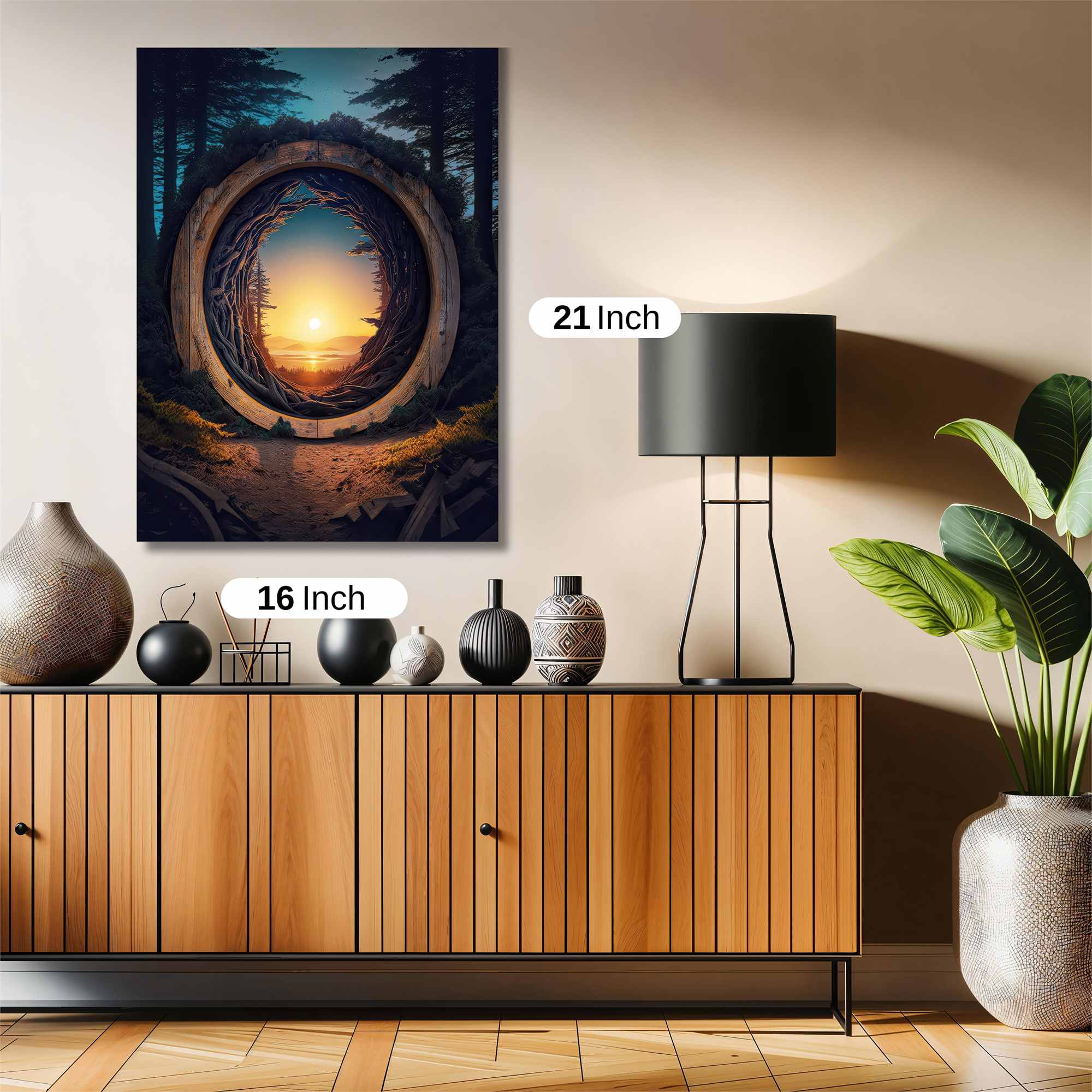 Sunset Portal Safe Wall Magnetic / M