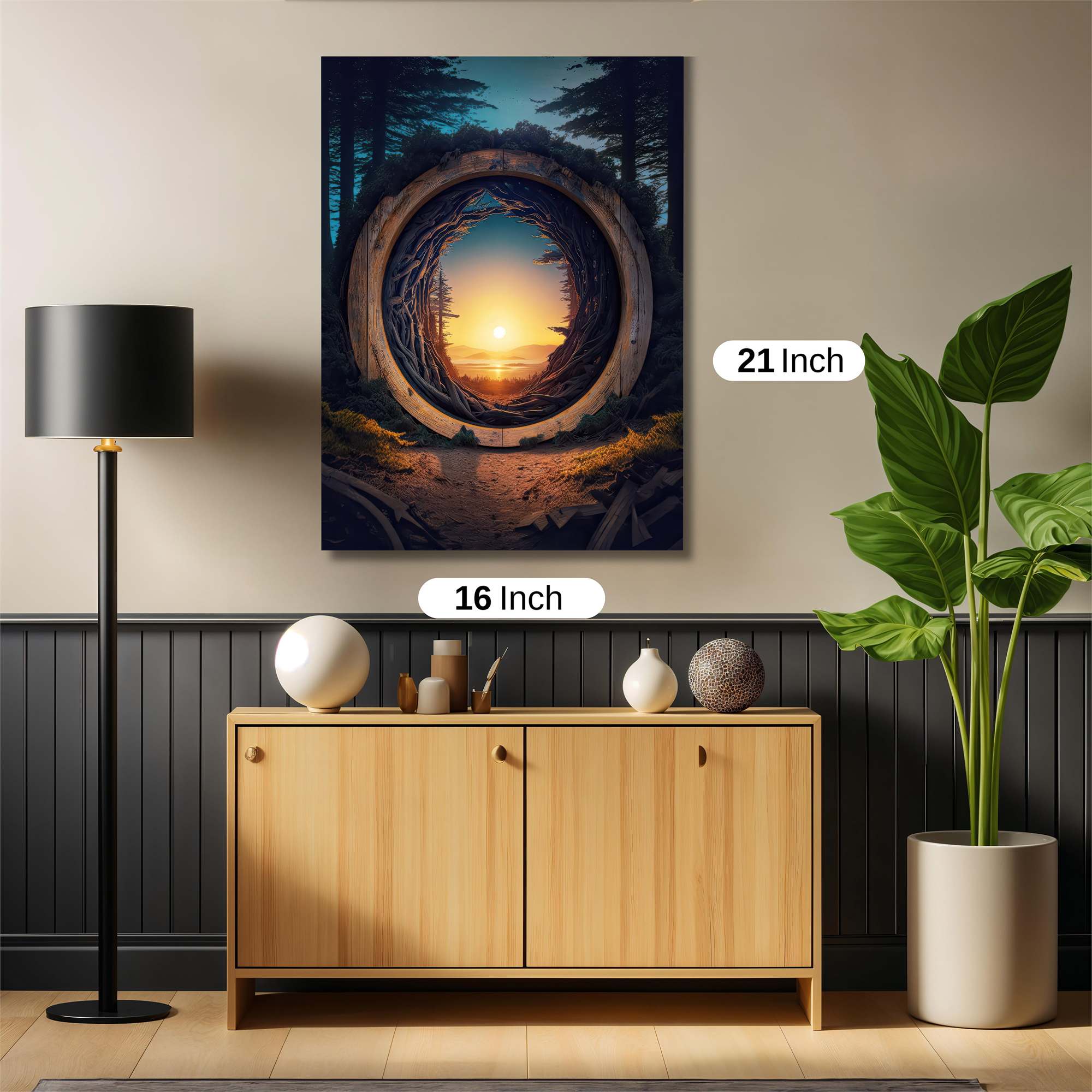 Sunset Portal Safe Wall Magnetic / M