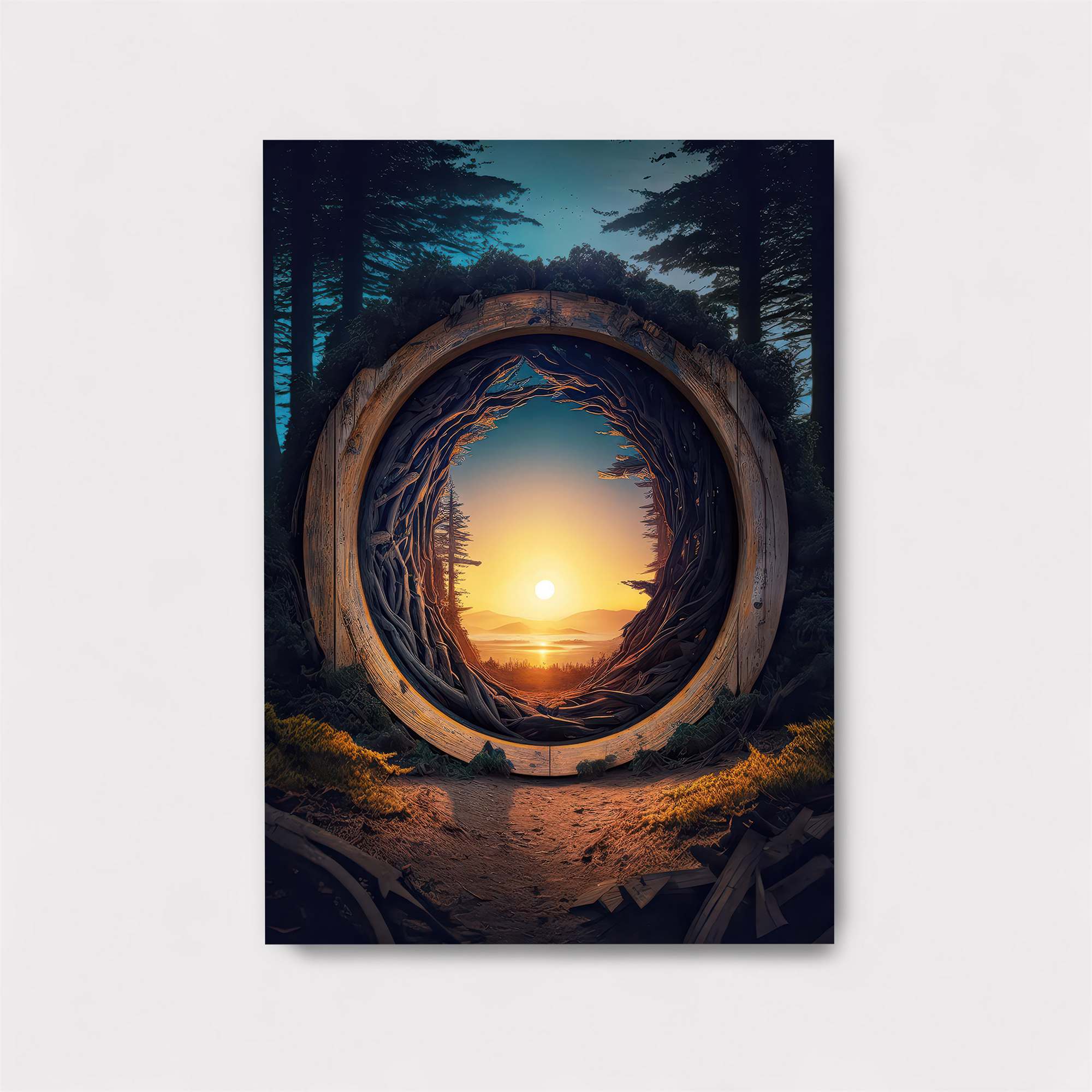 Sunset Portal Safe Wall Magnetic / M