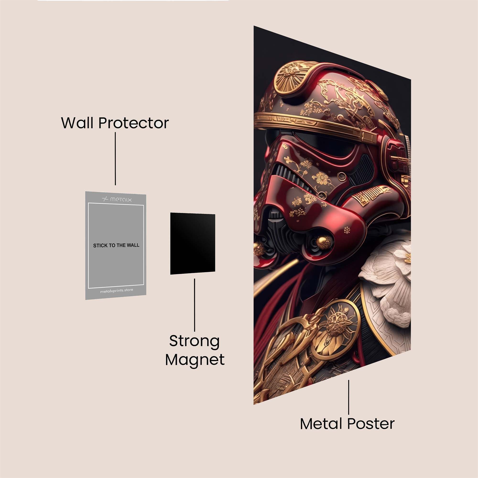Trooper Regal Safe Wall Magnetic / M