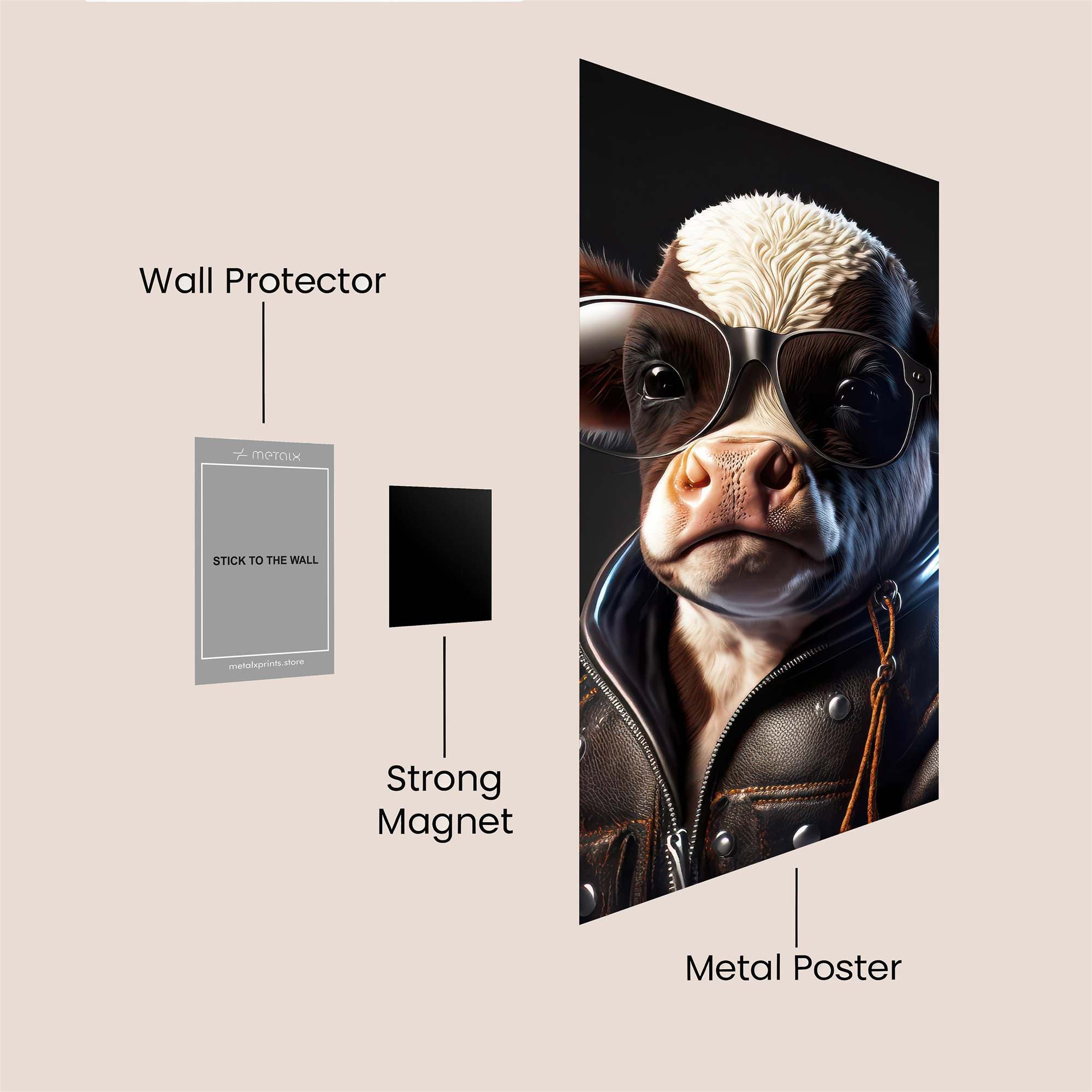 Calf Swagger Safe Wall Magnetic / M