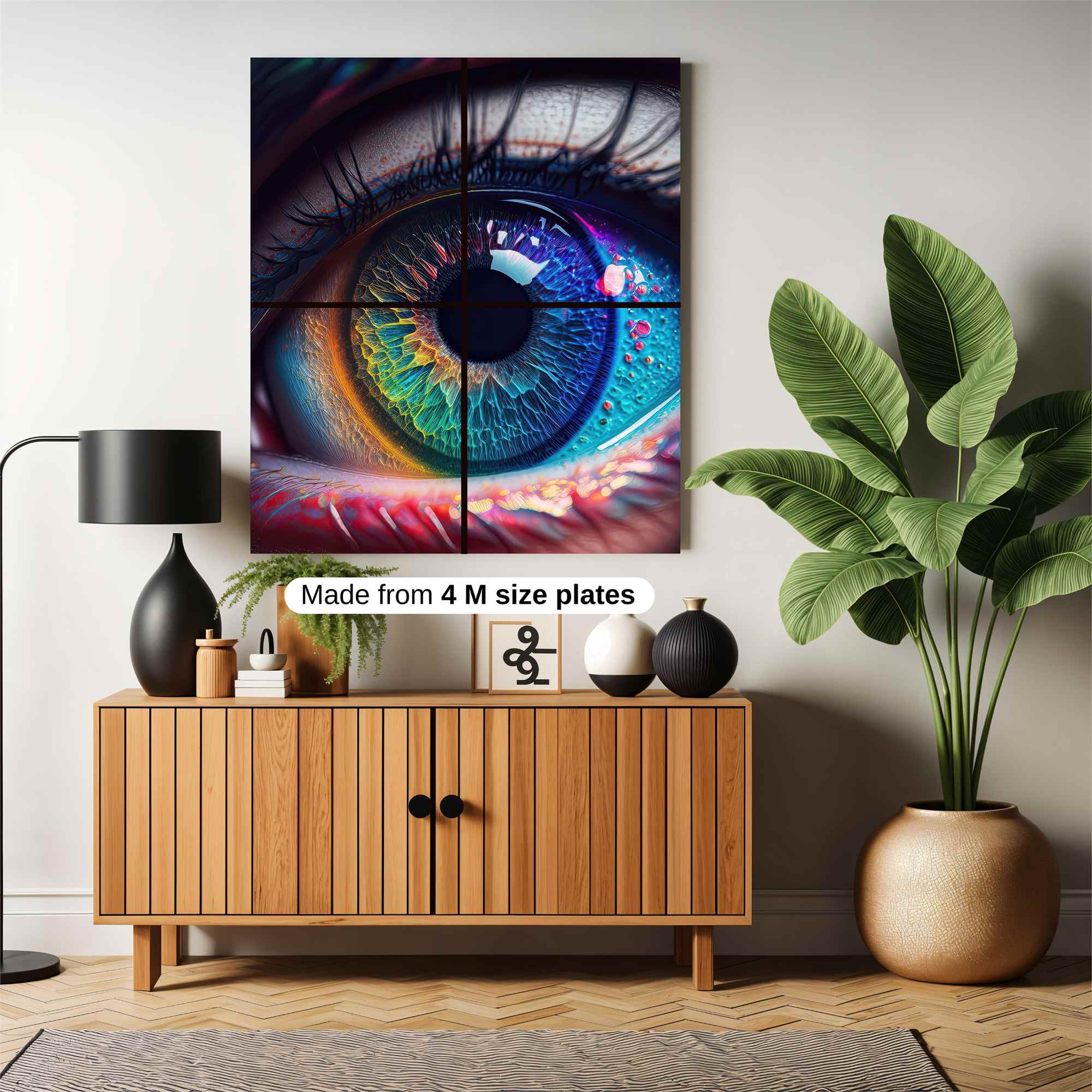 Rainbow Reverie Safe Wall Magnetic / M