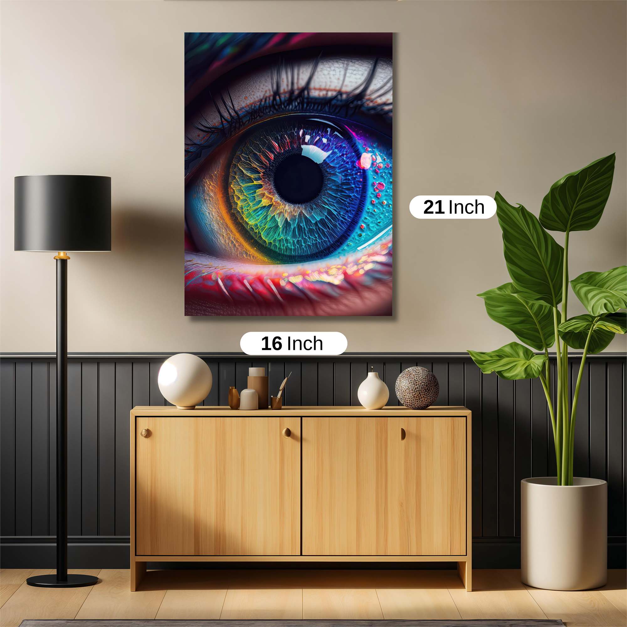 Rainbow Reverie Safe Wall Magnetic / M
