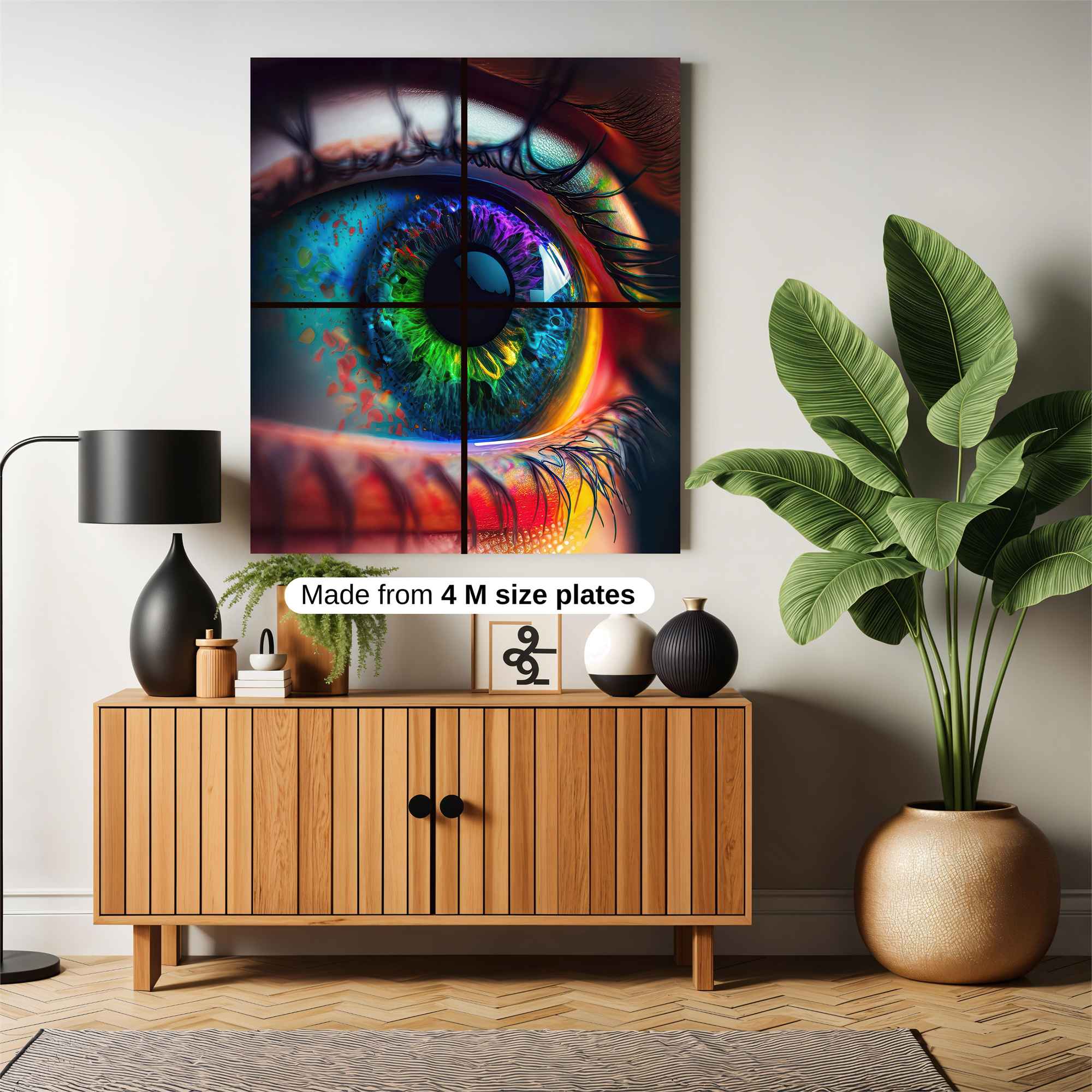 Rainbow Serenity Safe Wall Magnetic / M