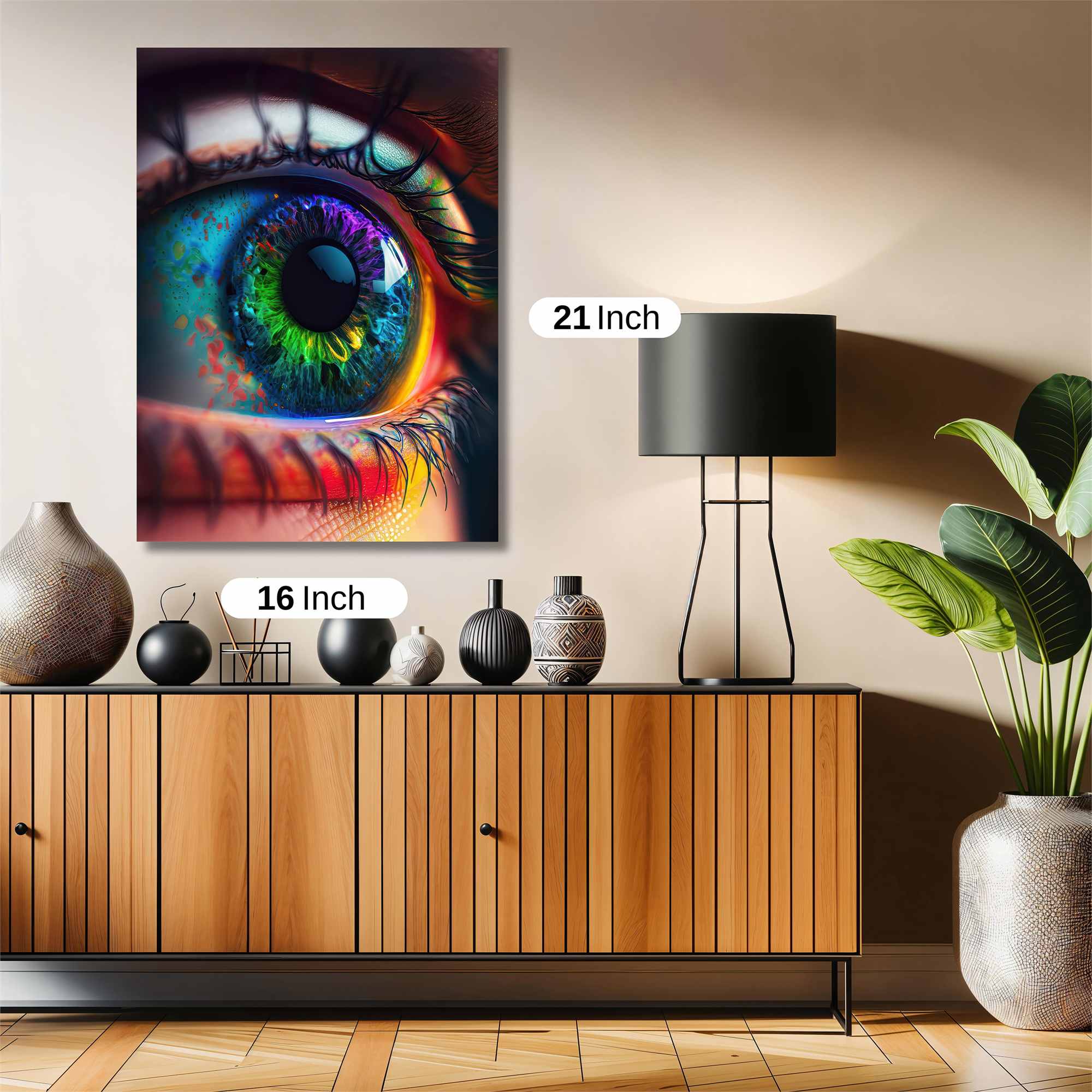 Rainbow Serenity Safe Wall Magnetic / M