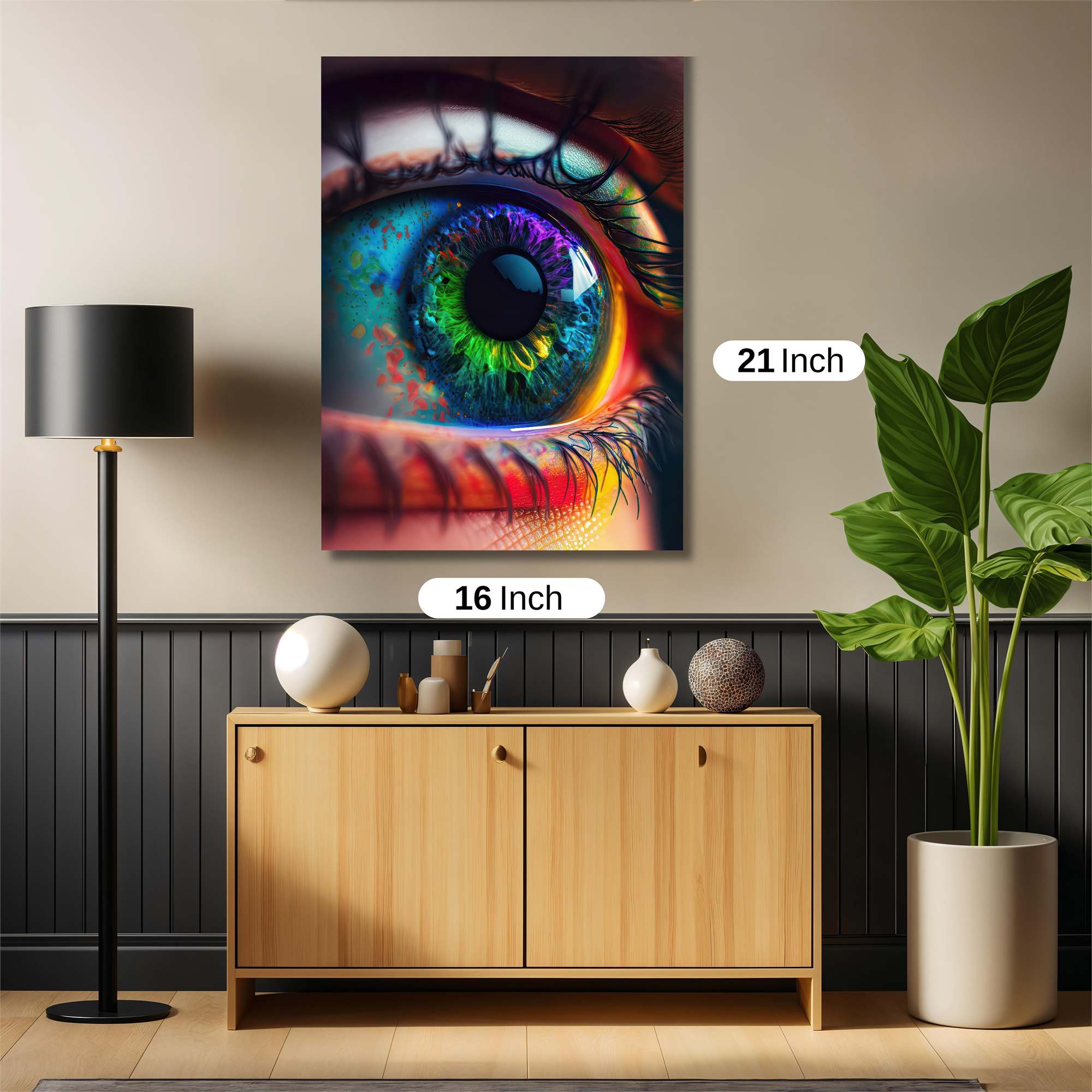 Rainbow Serenity Safe Wall Magnetic / M