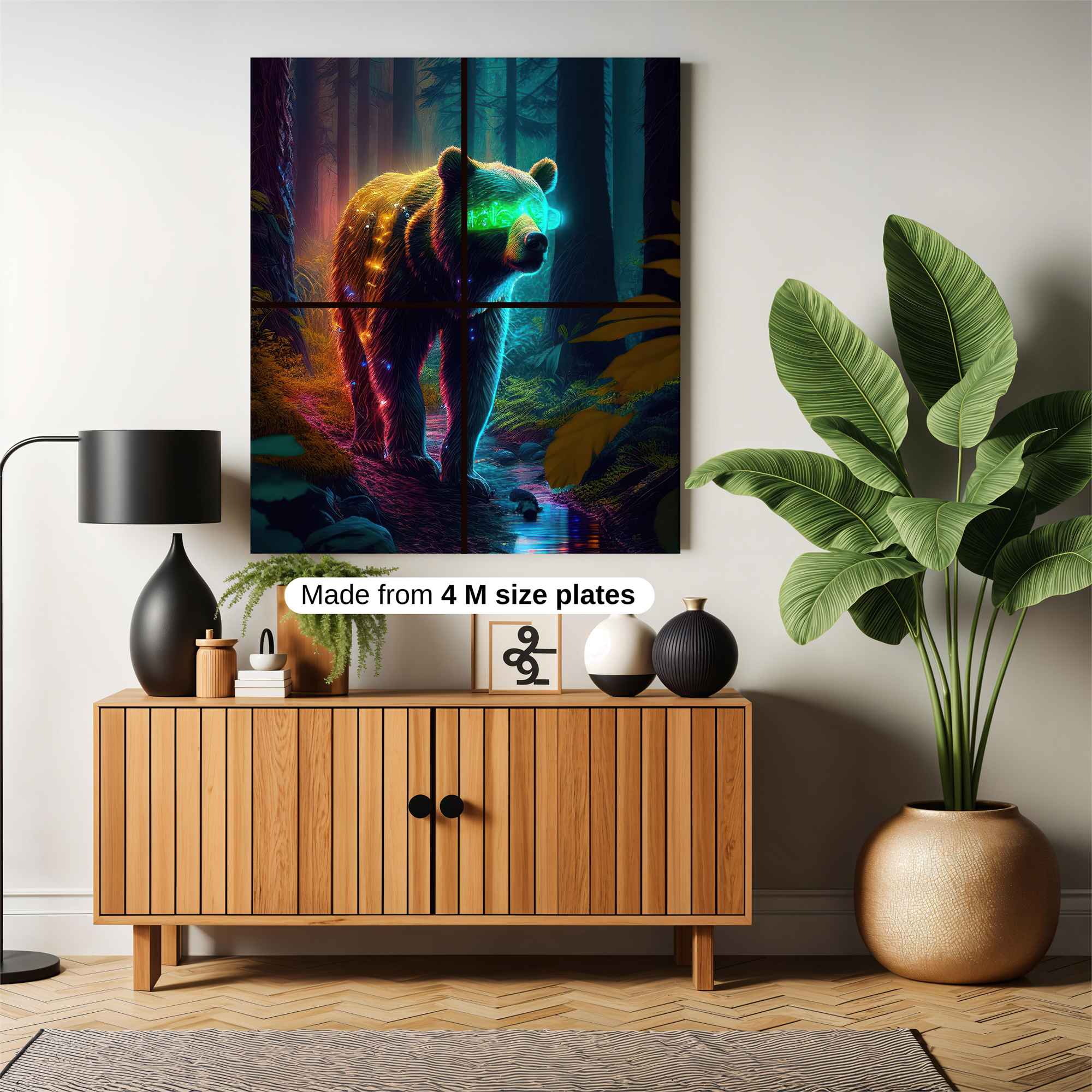 Glowing Serenity Safe Wall Magnetic / M