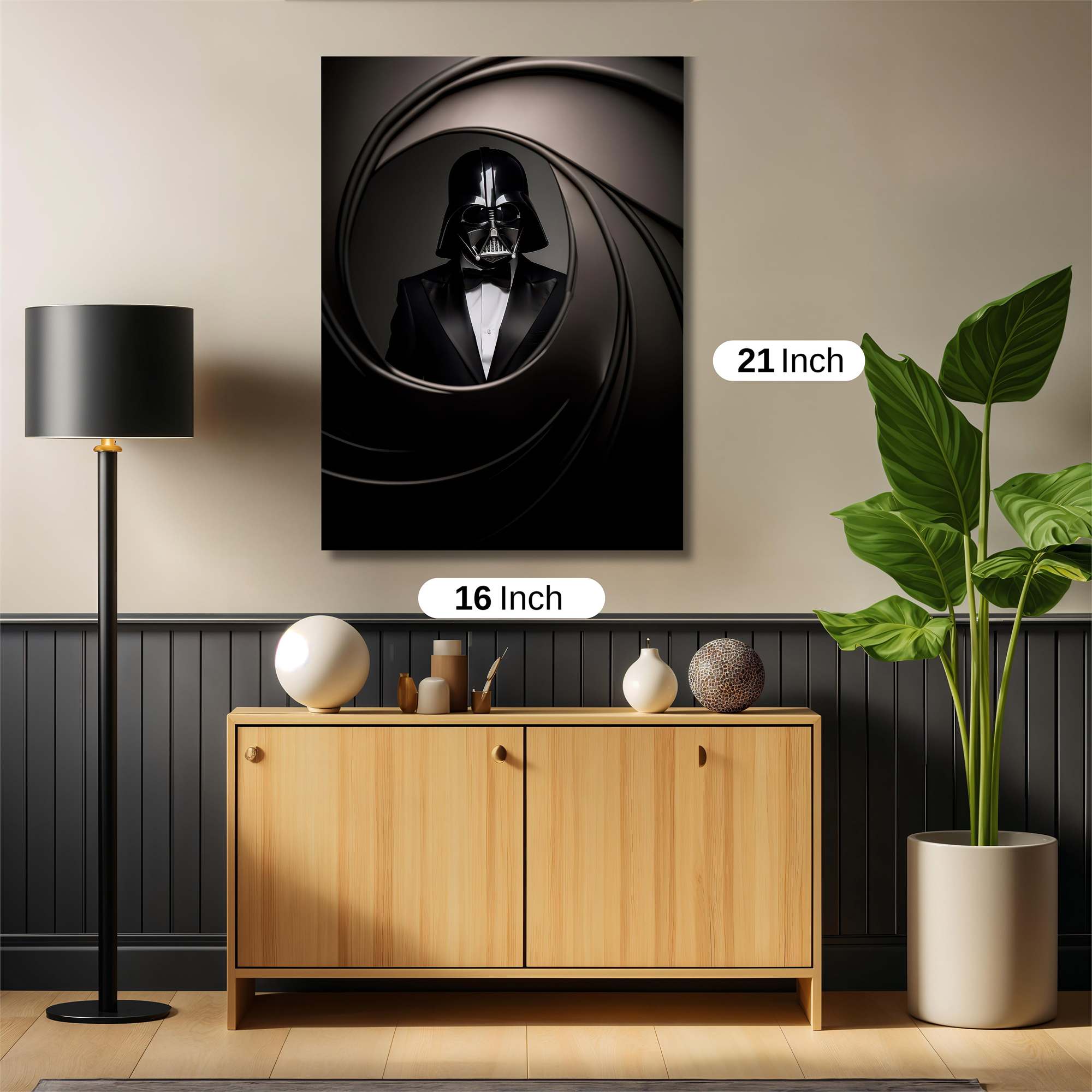 Vader Elegant Safe Wall Magnetic / M