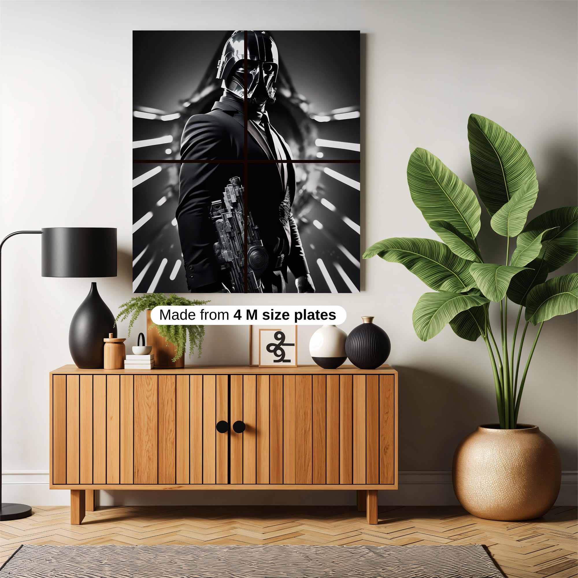 Vader Elegant Safe Wall Magnetic / M