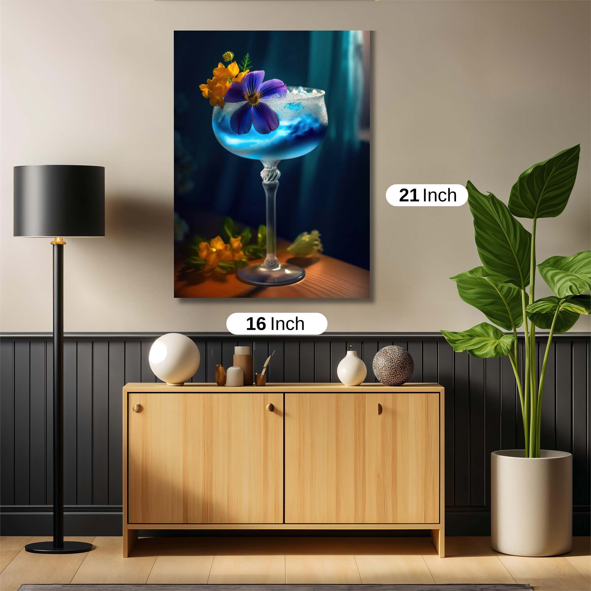 Violet Serenity Safe Wall Magnetic / M