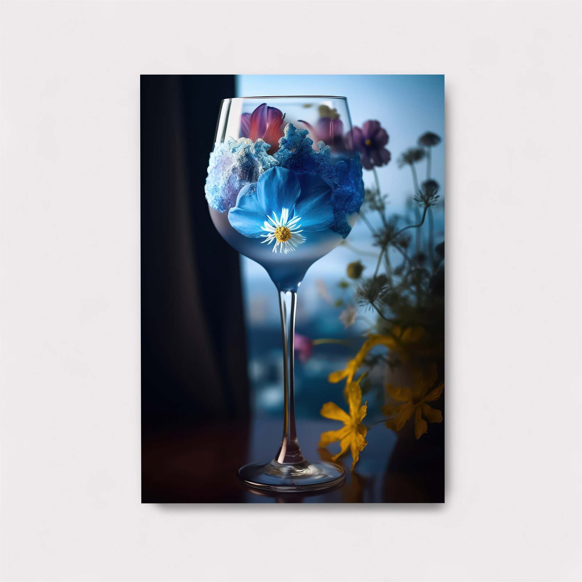 Floral Serenity Safe Wall Magnetic / M