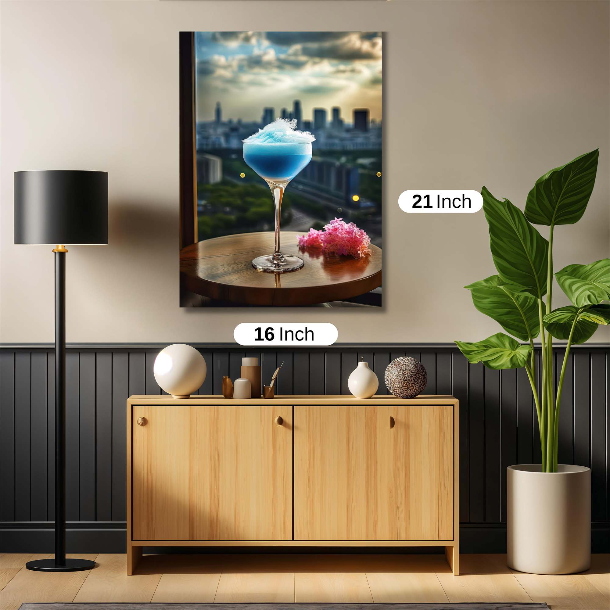 Sky Serenity Safe Wall Magnetic / M