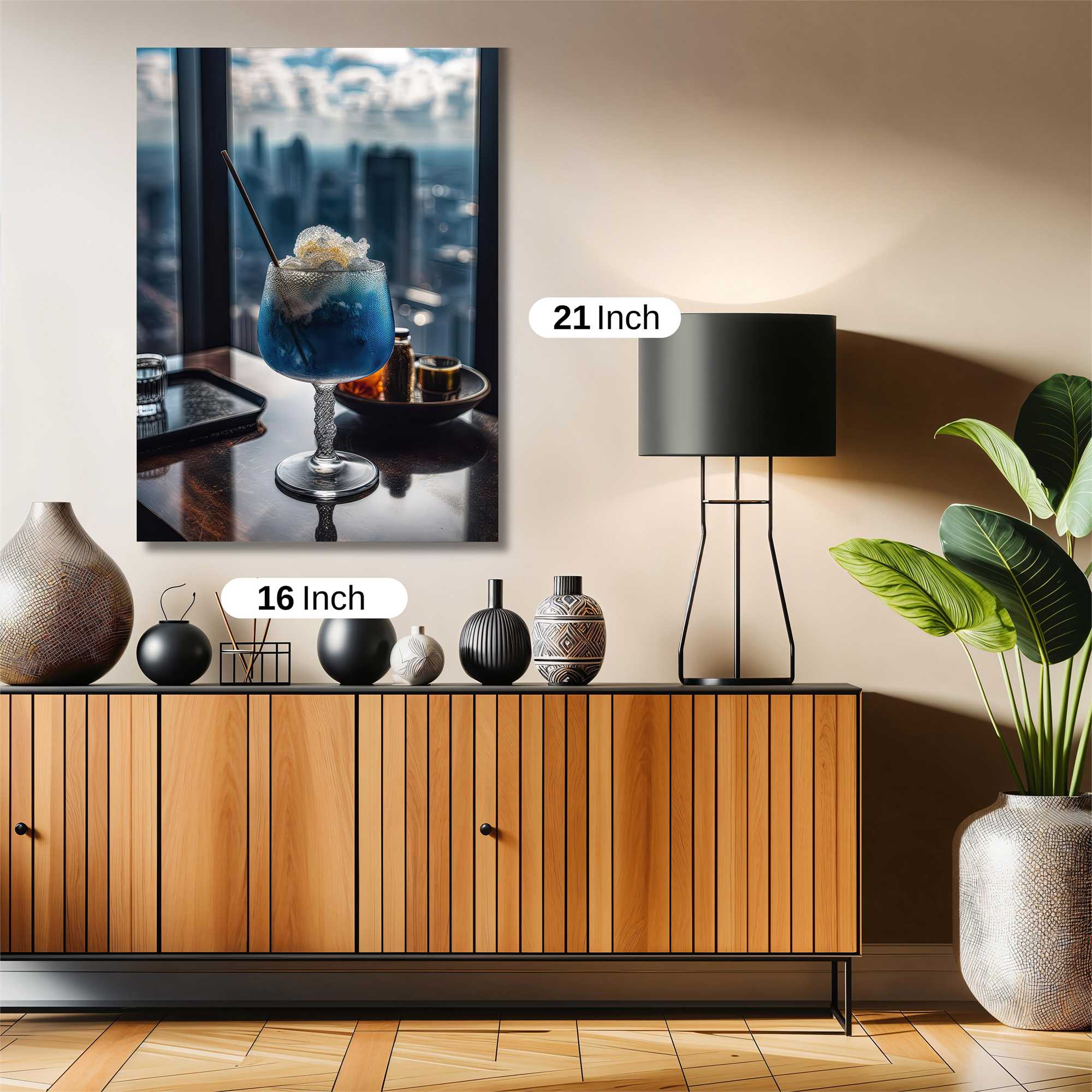 Skyline Serenity Safe Wall Magnetic / M