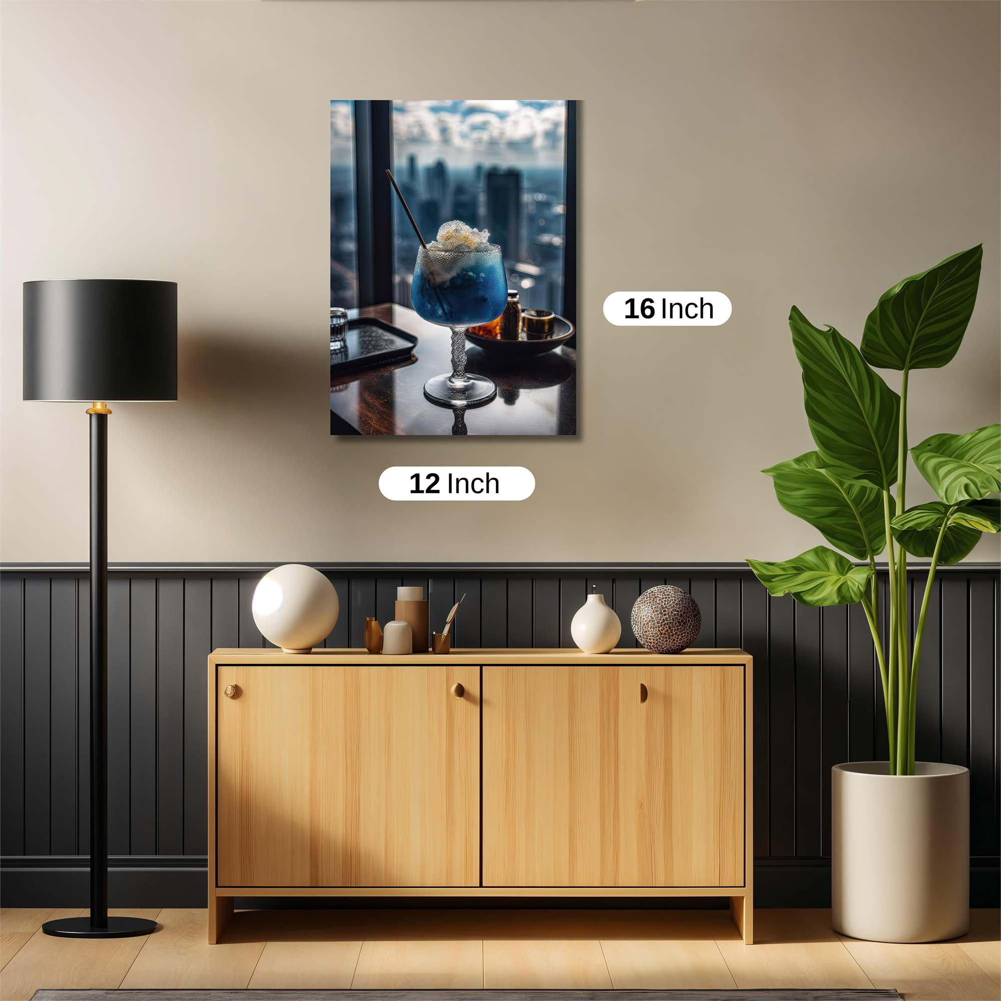 Skyline Serenity Safe Wall Magnetic / M