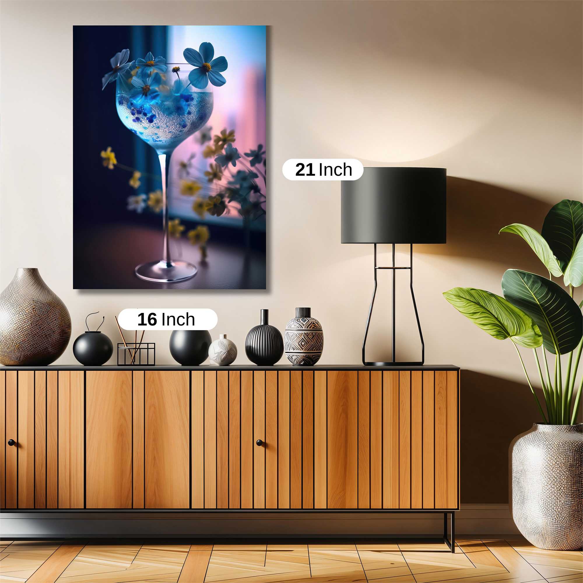 Floral Elegance Safe Wall Magnetic / M