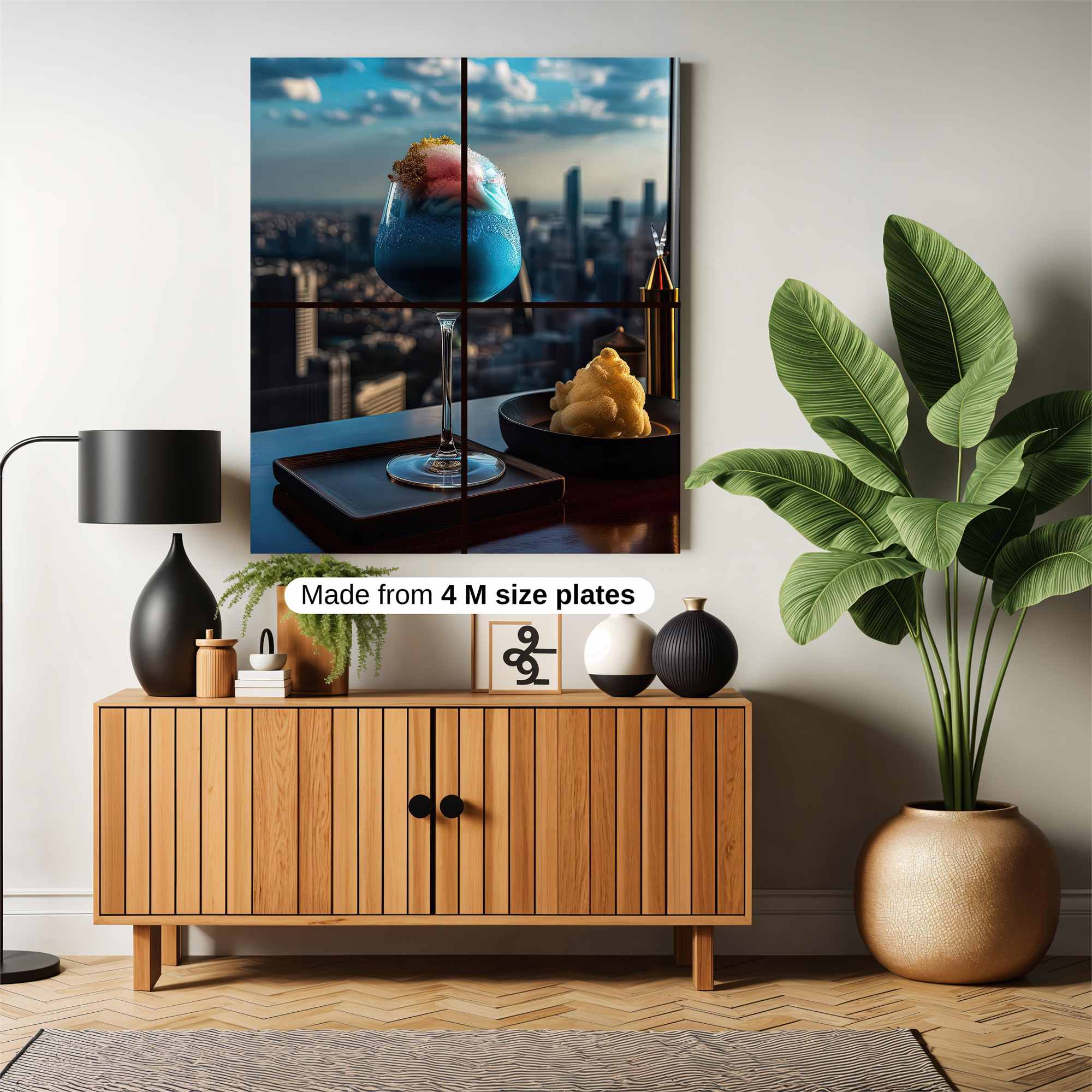 Skyline Serenity Safe Wall Magnetic / M