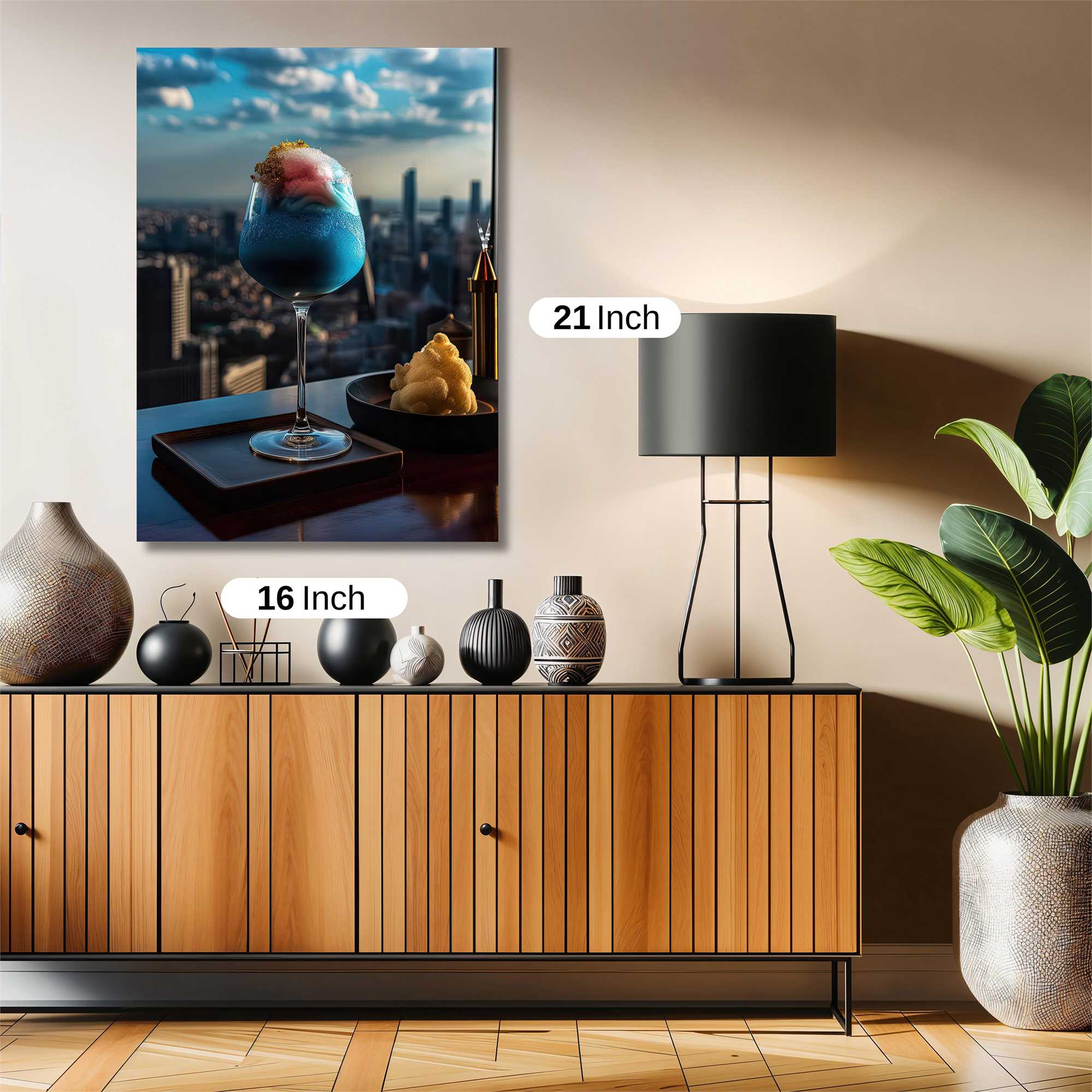 Skyline Serenity Safe Wall Magnetic / M