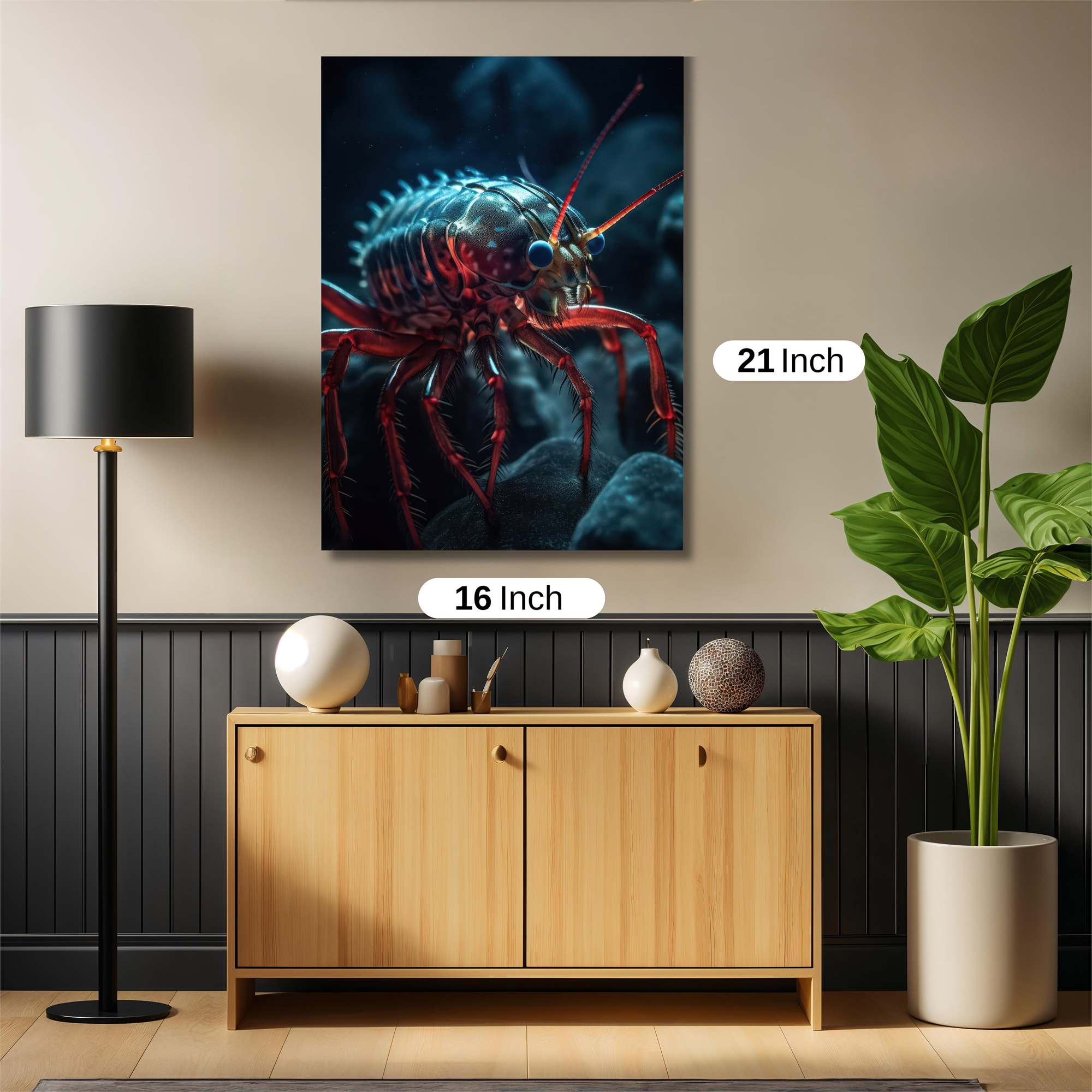 Alien Crawler Safe Wall Magnetic / M