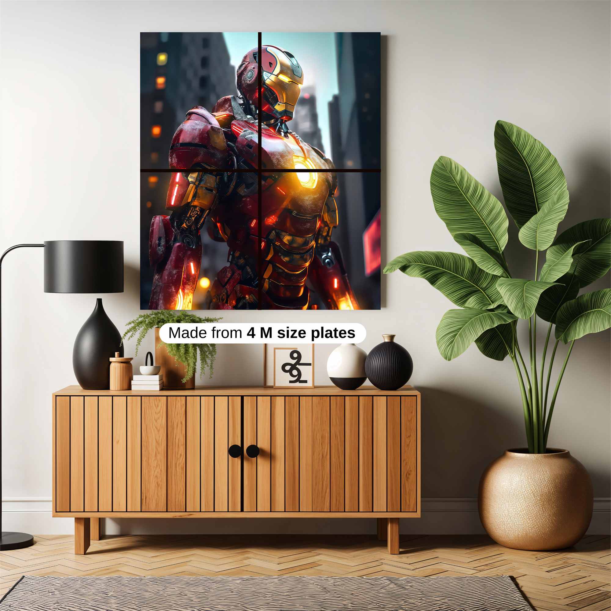 Iron Radiant Safe Wall Magnetic / M