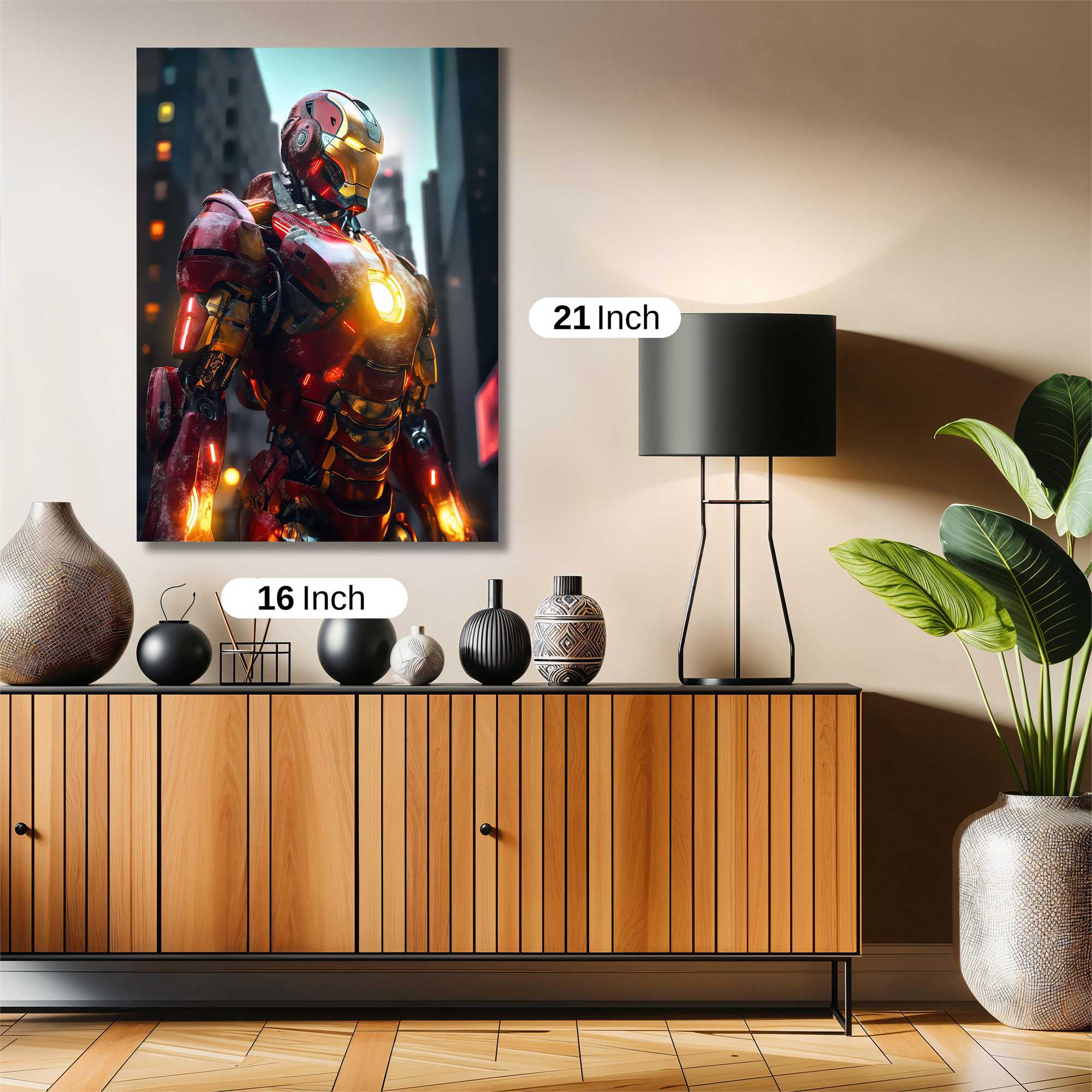 Iron Radiant Safe Wall Magnetic / M