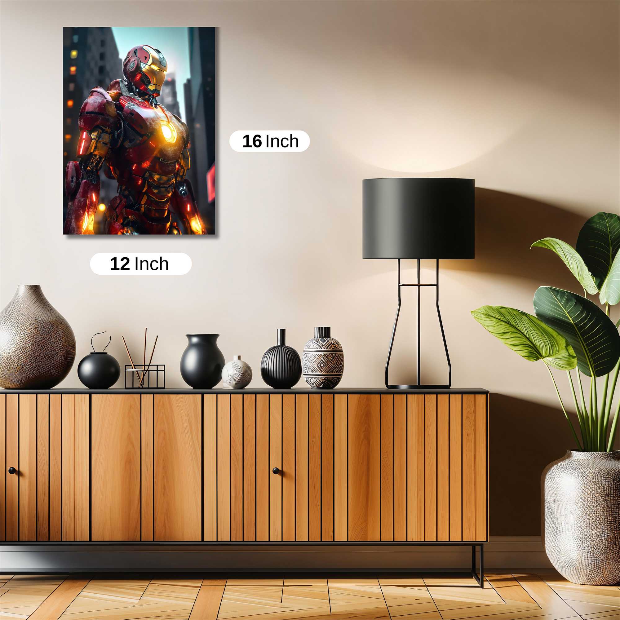 Iron Radiant Safe Wall Magnetic / M