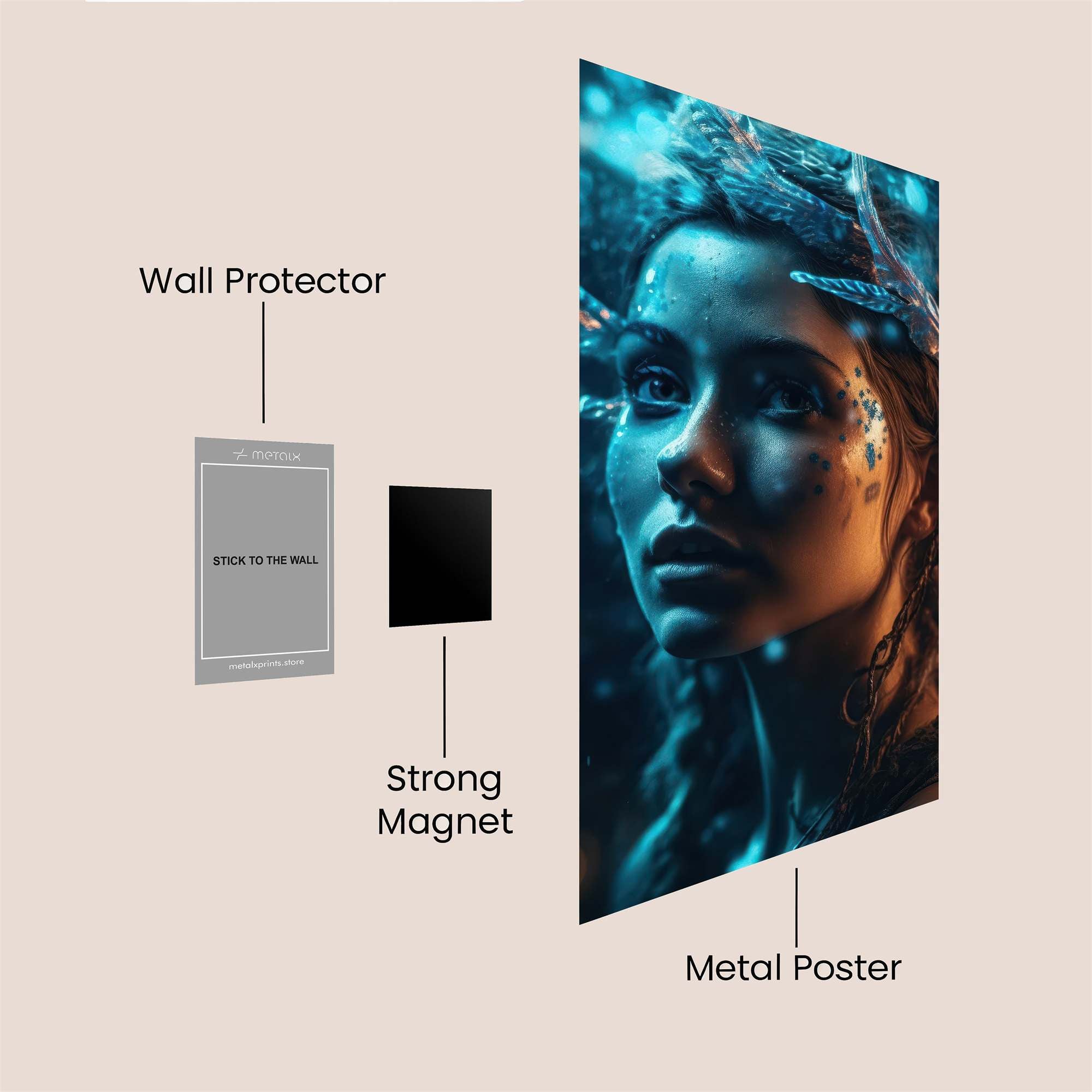 Frost Enchantress Safe Wall Magnetic / M