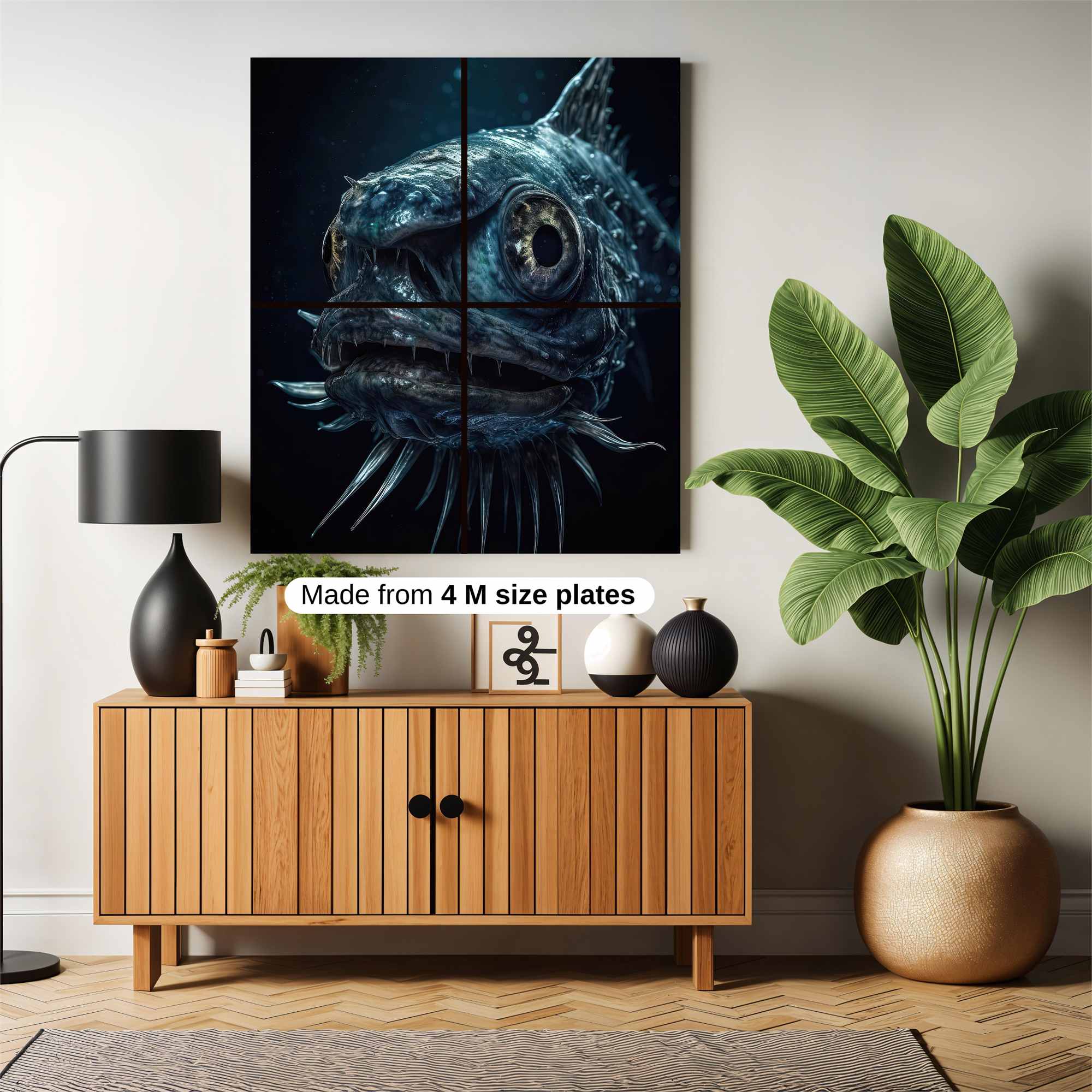 Fangtooth Fierce Safe Wall Magnetic / M