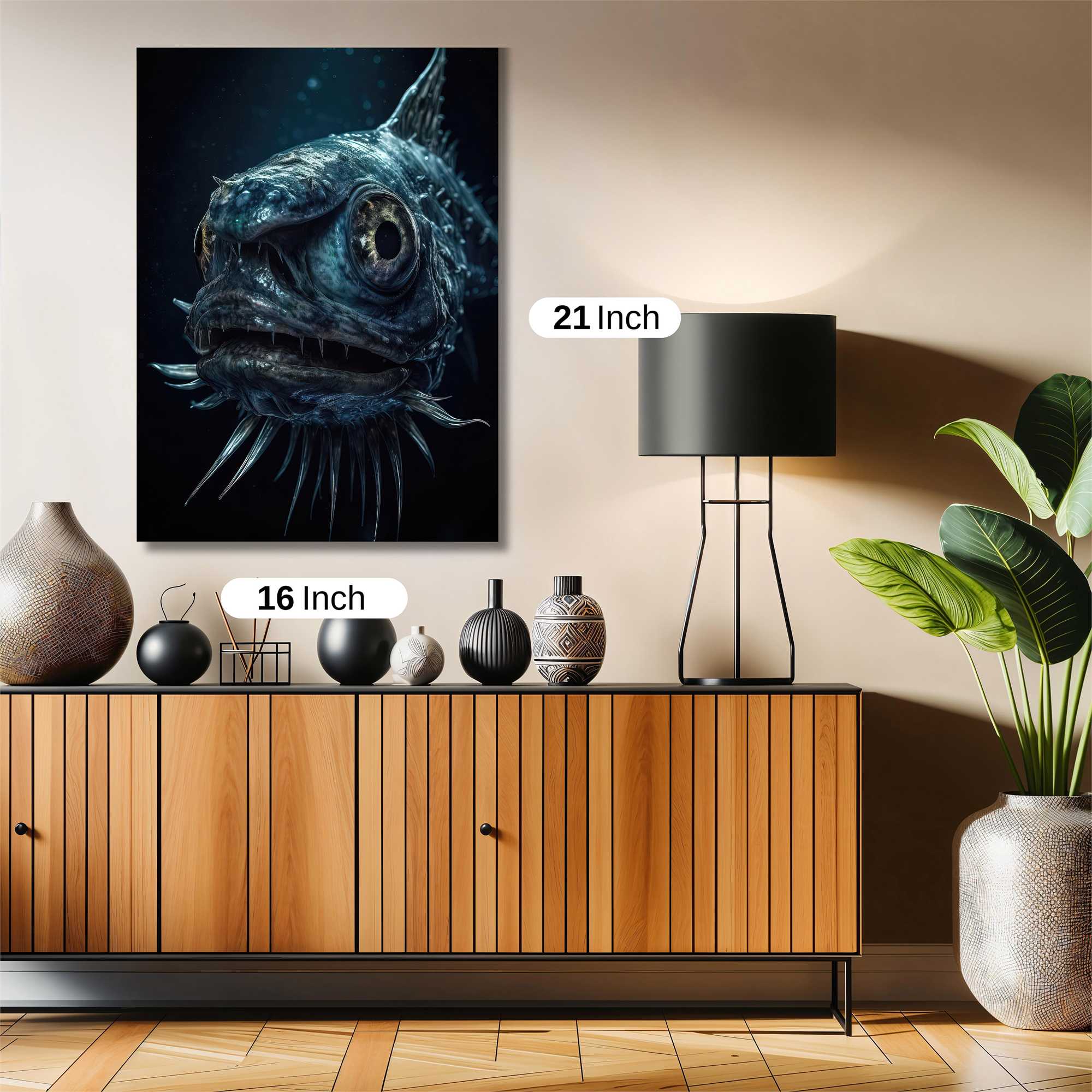 Fangtooth Fierce Safe Wall Magnetic / M