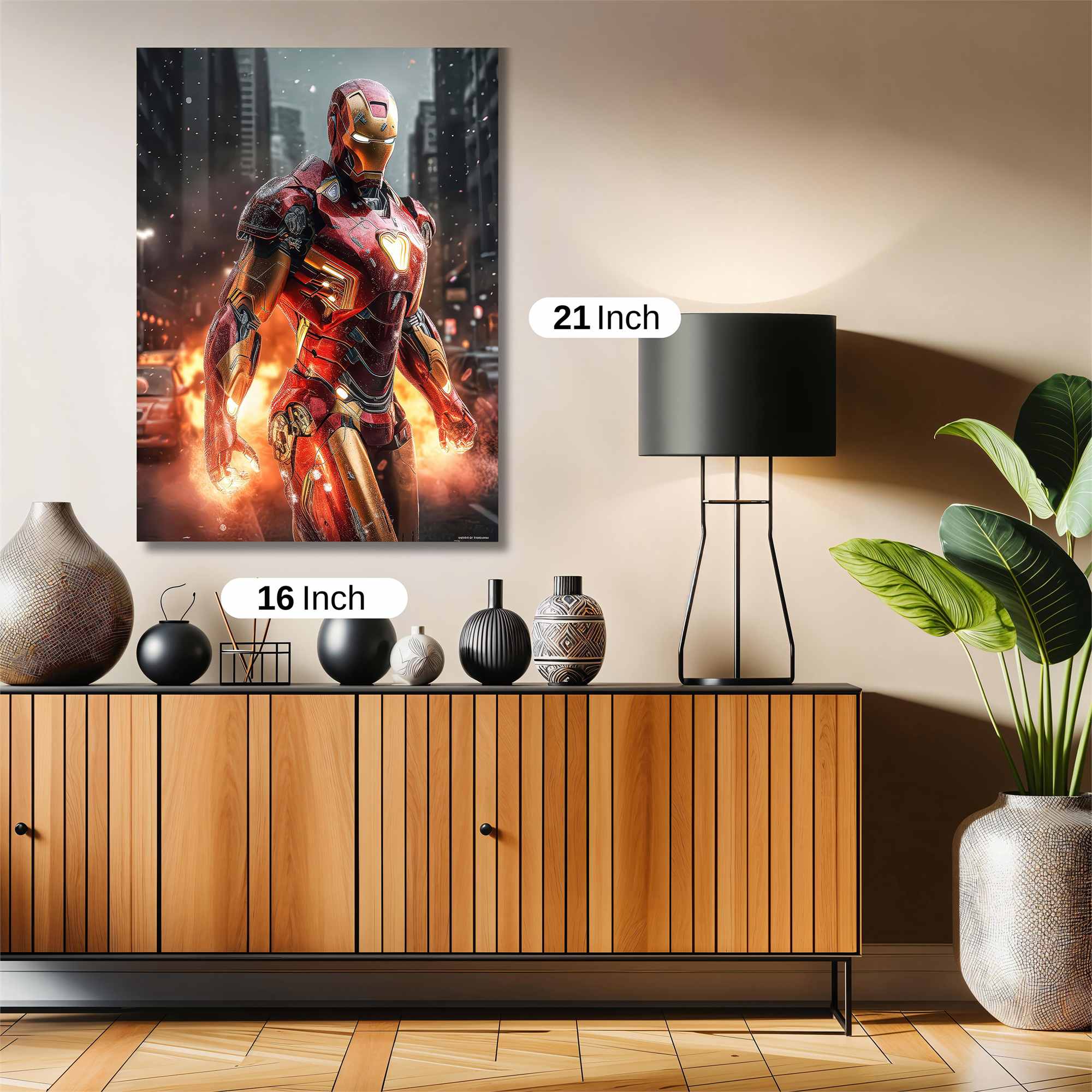 Ironheart Blaze Safe Wall Magnetic / M