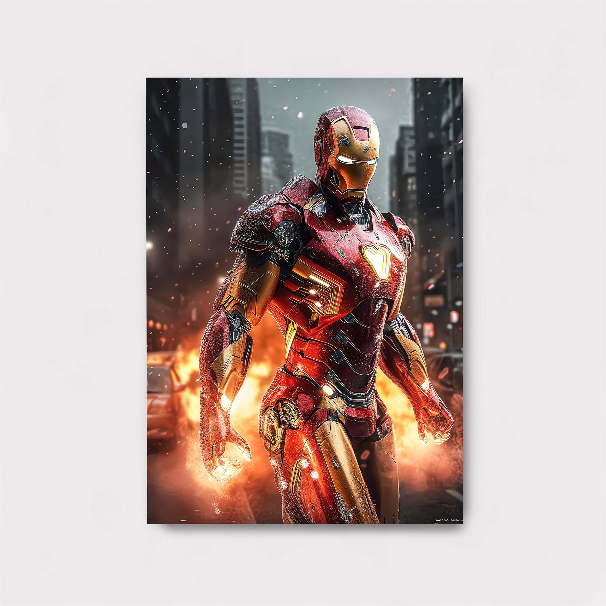 Ironheart Blaze Safe Wall Magnetic / M
