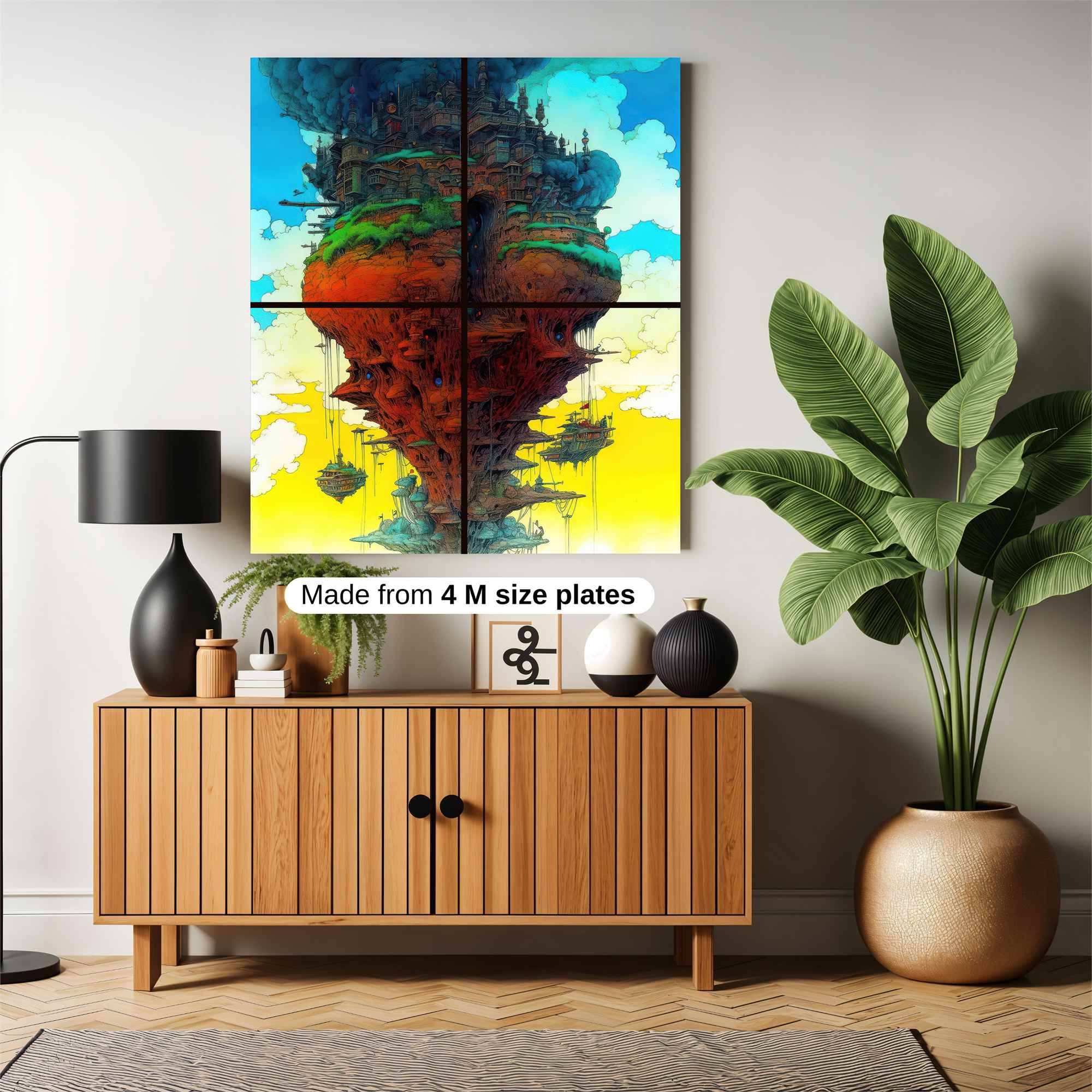 Castle Dreamscape Safe Wall Magnetic / M