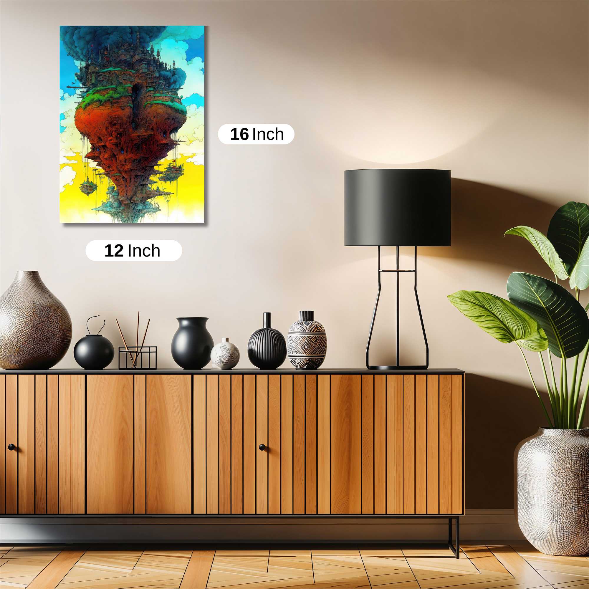 Castle Dreamscape Safe Wall Magnetic / M