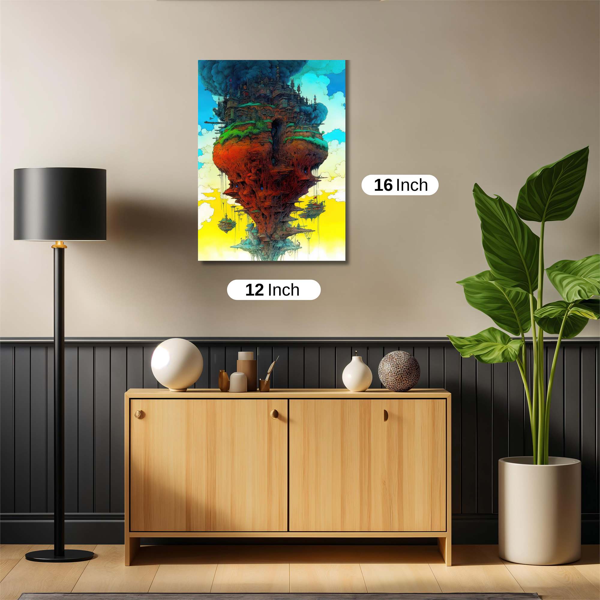 Castle Dreamscape Safe Wall Magnetic / M