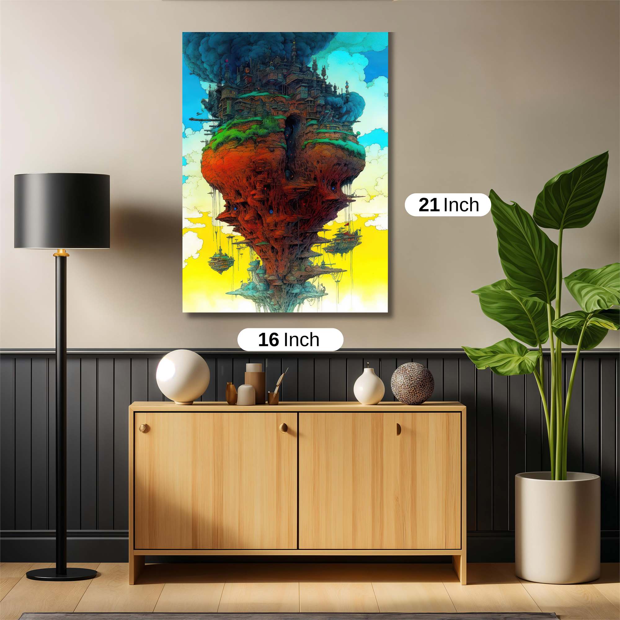 Castle Dreamscape Safe Wall Magnetic / M