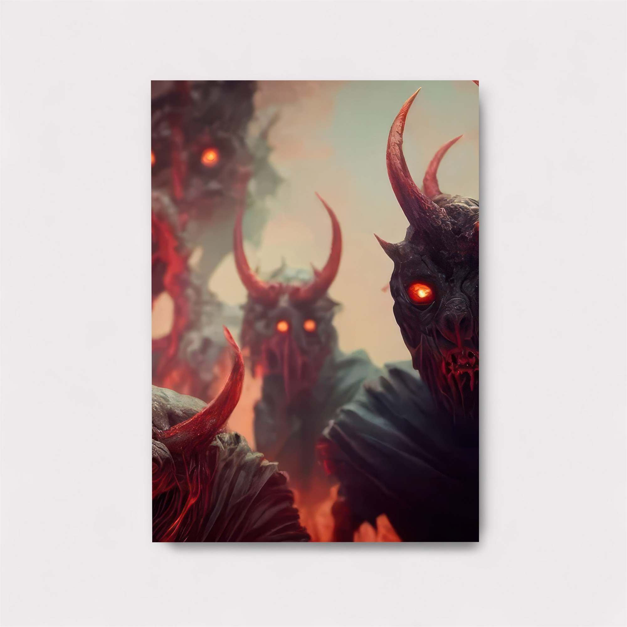 Demons Unveiled Safe Wall Magnetic / M