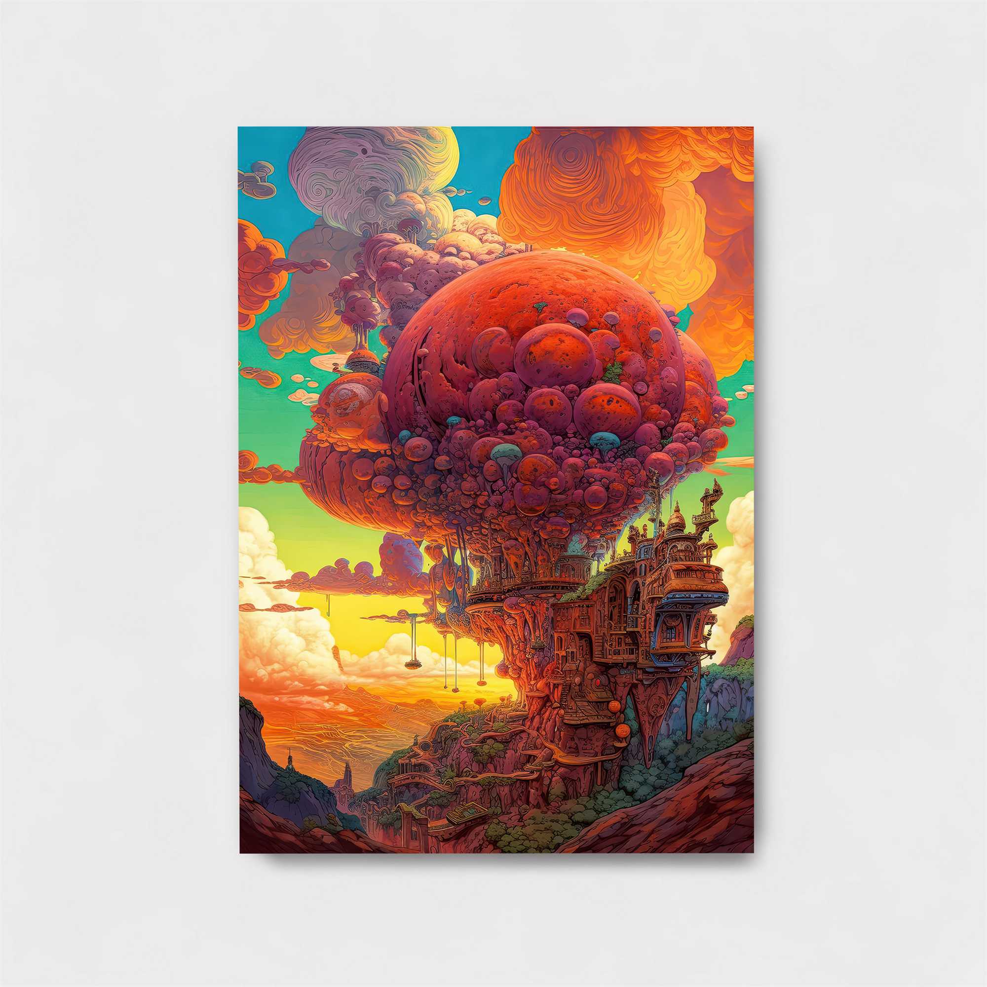 Mushroom Euphoria Safe Wall Magnetic / M