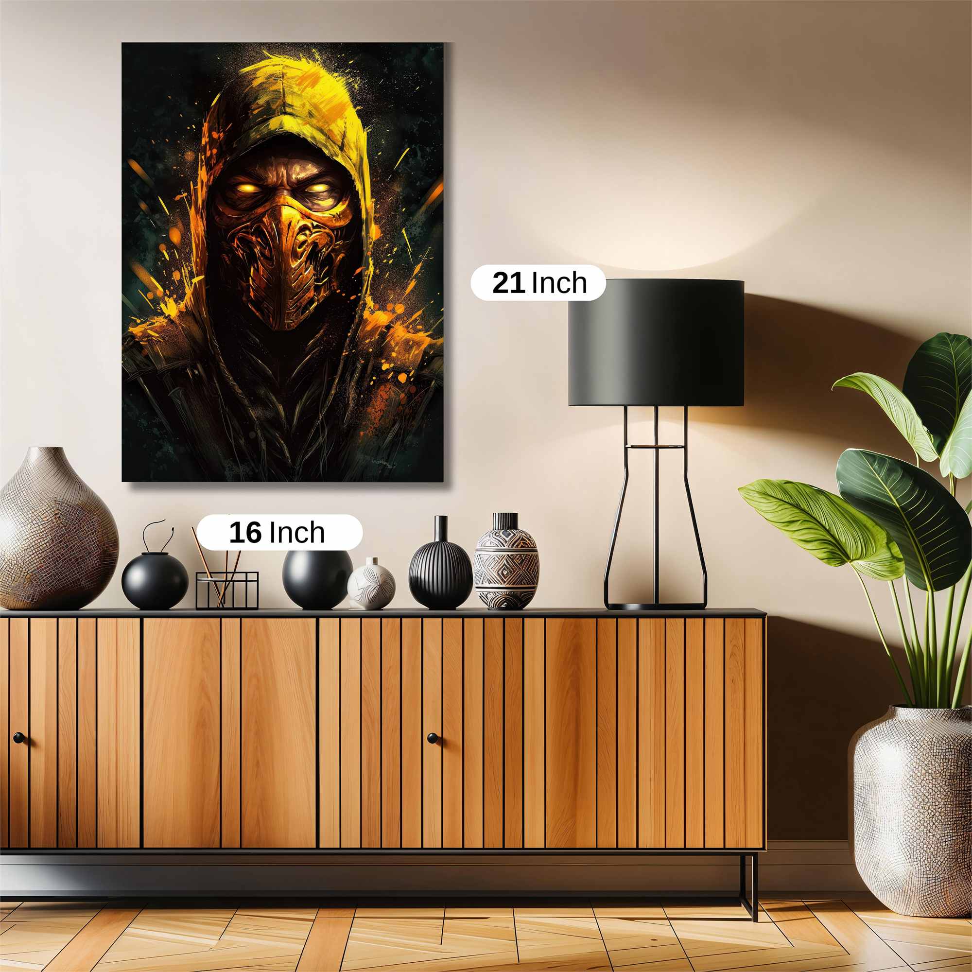 Scorpion Fiery Safe Wall Magnetic / M