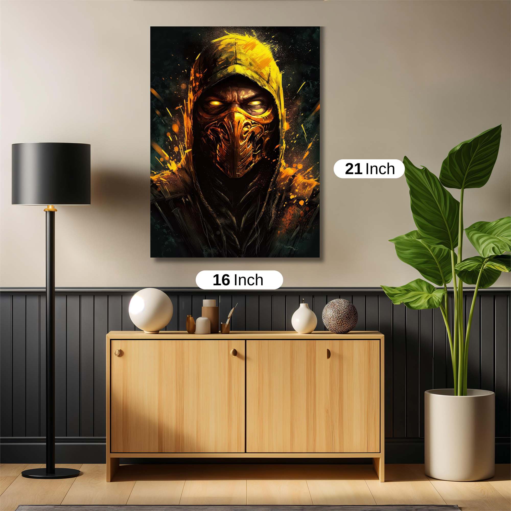 Scorpion Fiery Safe Wall Magnetic / M
