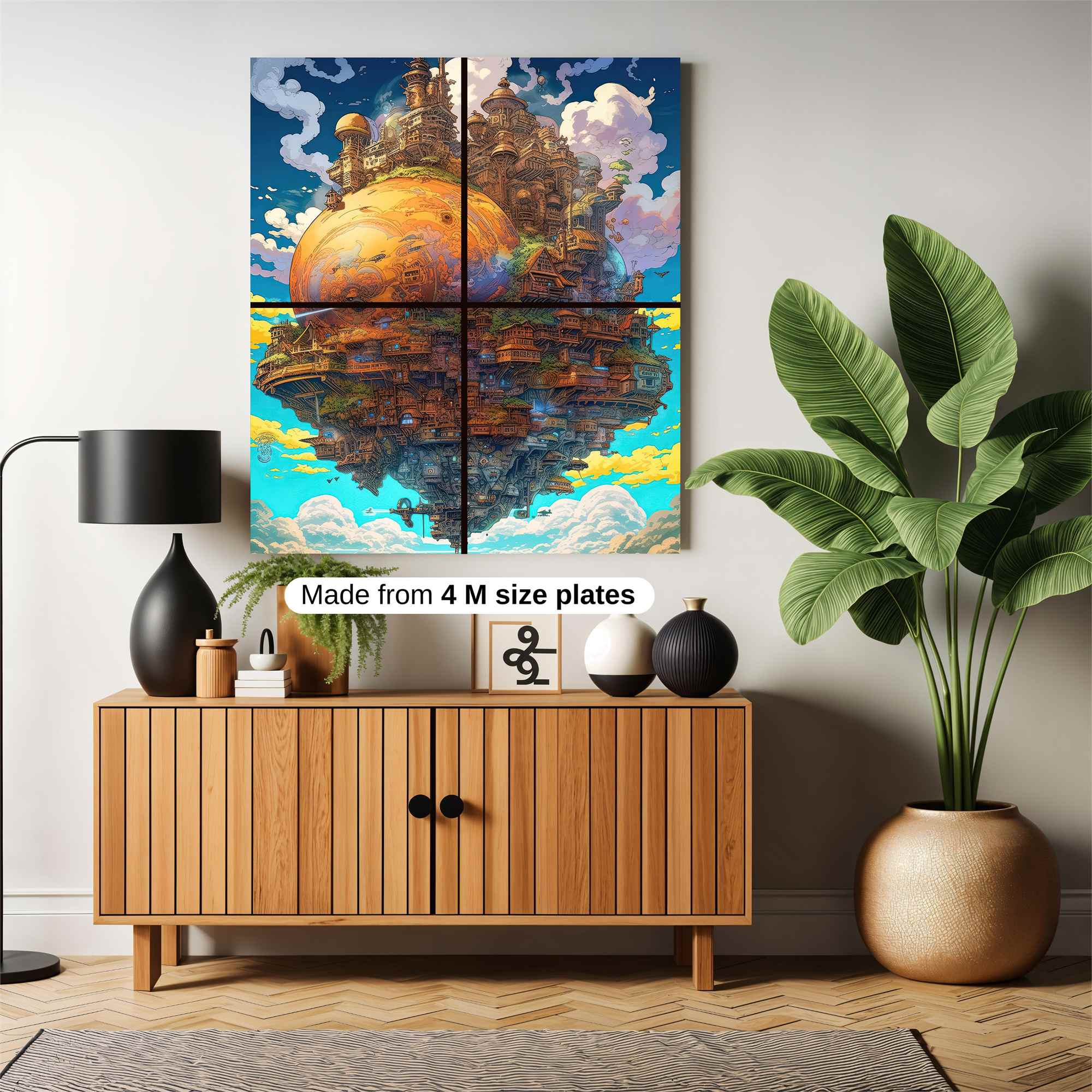 Castle Dreamscape Safe Wall Magnetic / M