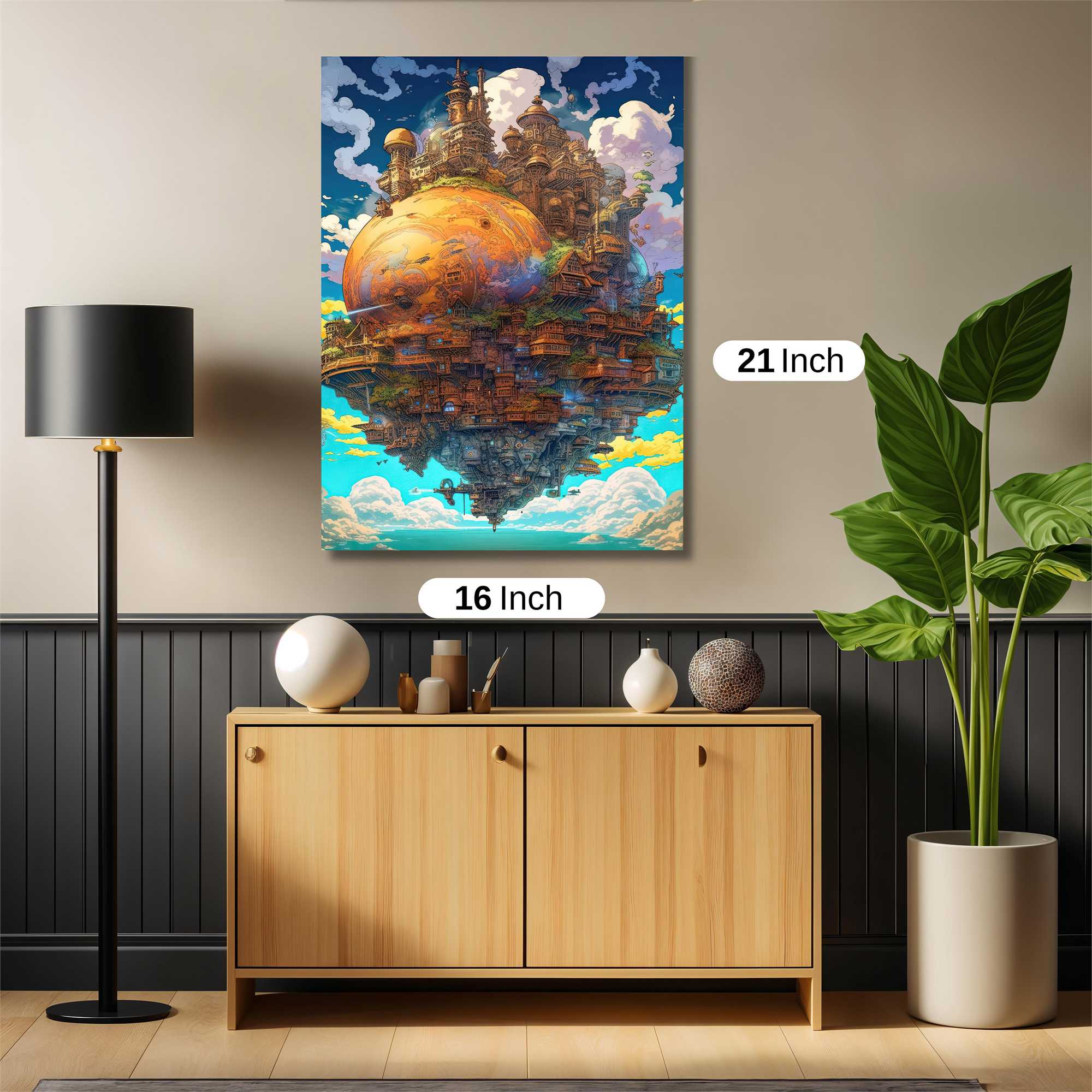 Castle Dreamscape Safe Wall Magnetic / M