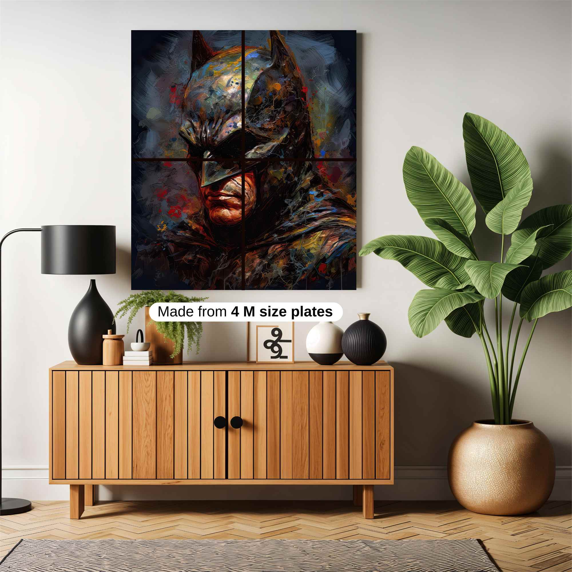 Batman Brooding Safe Wall Magnetic / M
