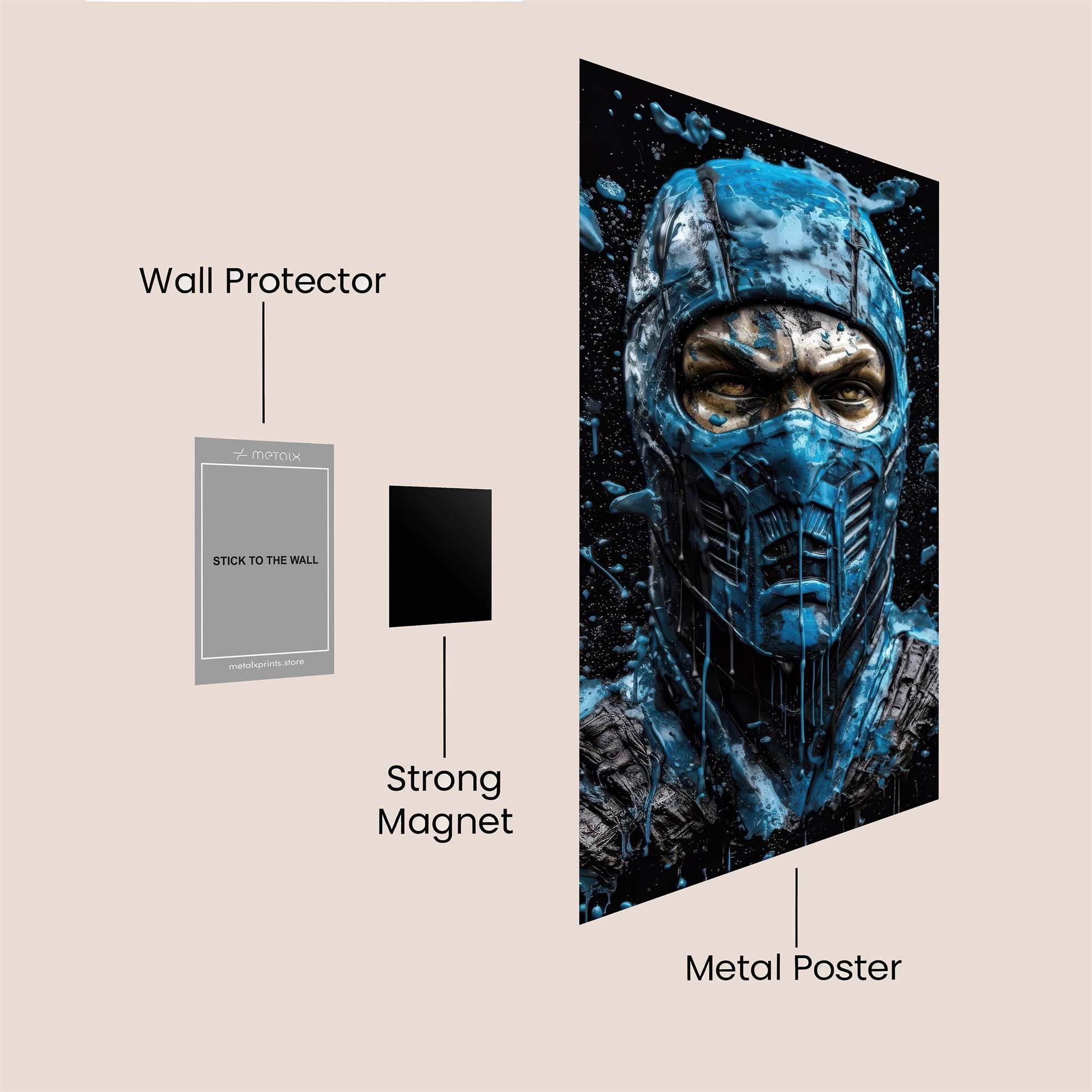 Sub-Zero Meltdown Safe Wall Magnetic / M