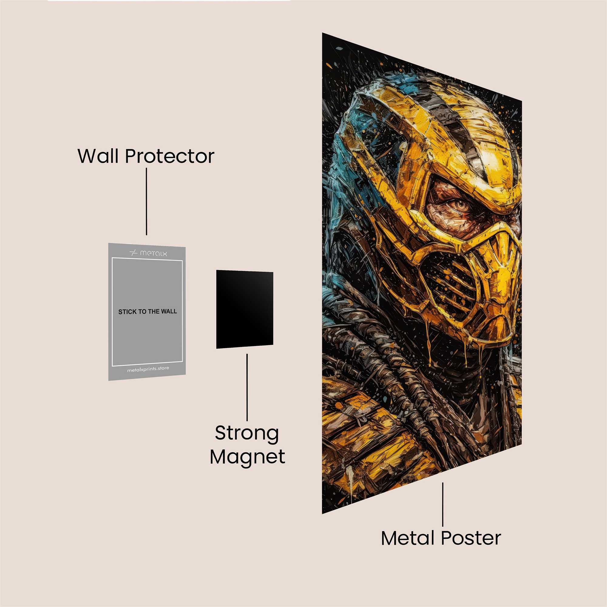 Scorpion Intense Safe Wall Magnetic / M