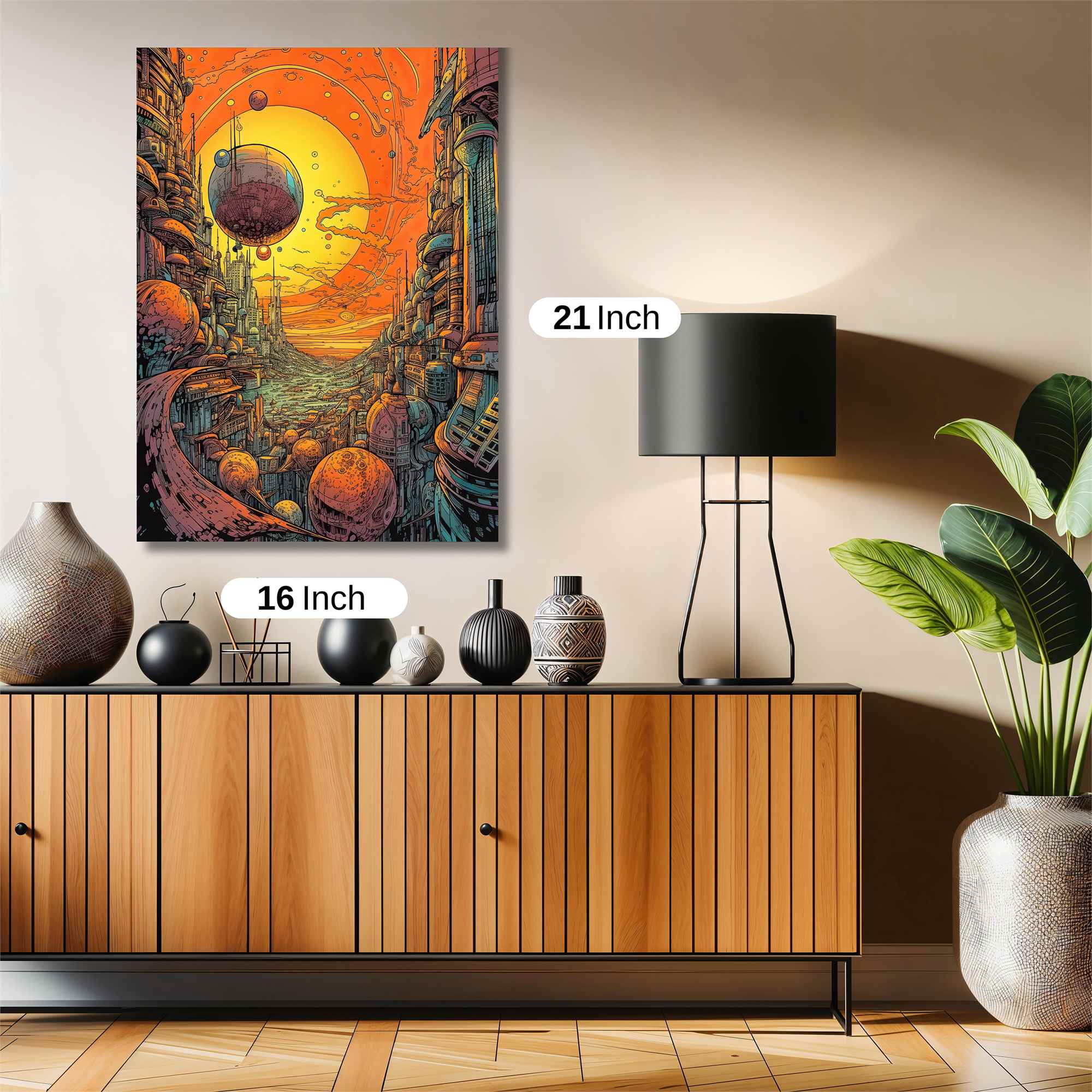 Celestial Dreamscape Safe Wall Magnetic / M