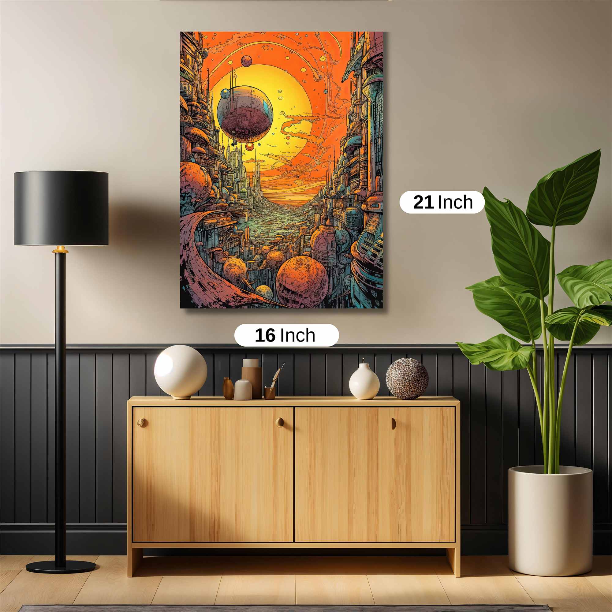 Celestial Dreamscape Safe Wall Magnetic / M