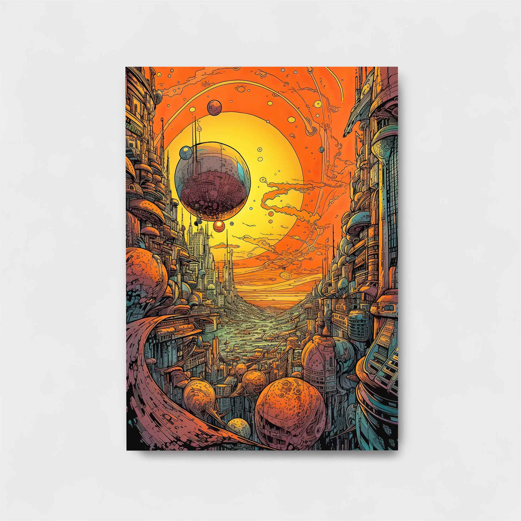 Celestial Dreamscape Safe Wall Magnetic / M