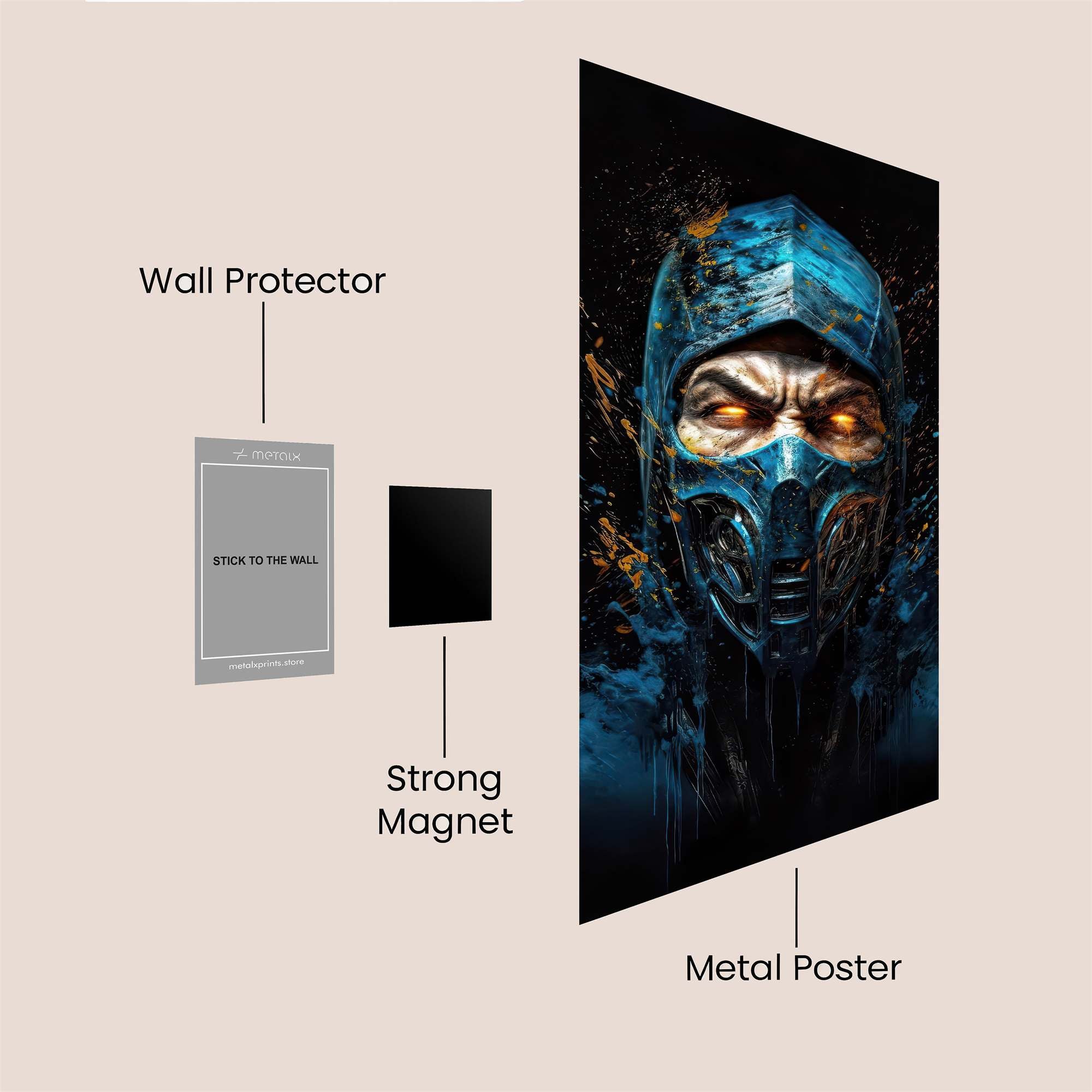 Sub-Zero Frosty Safe Wall Magnetic / M